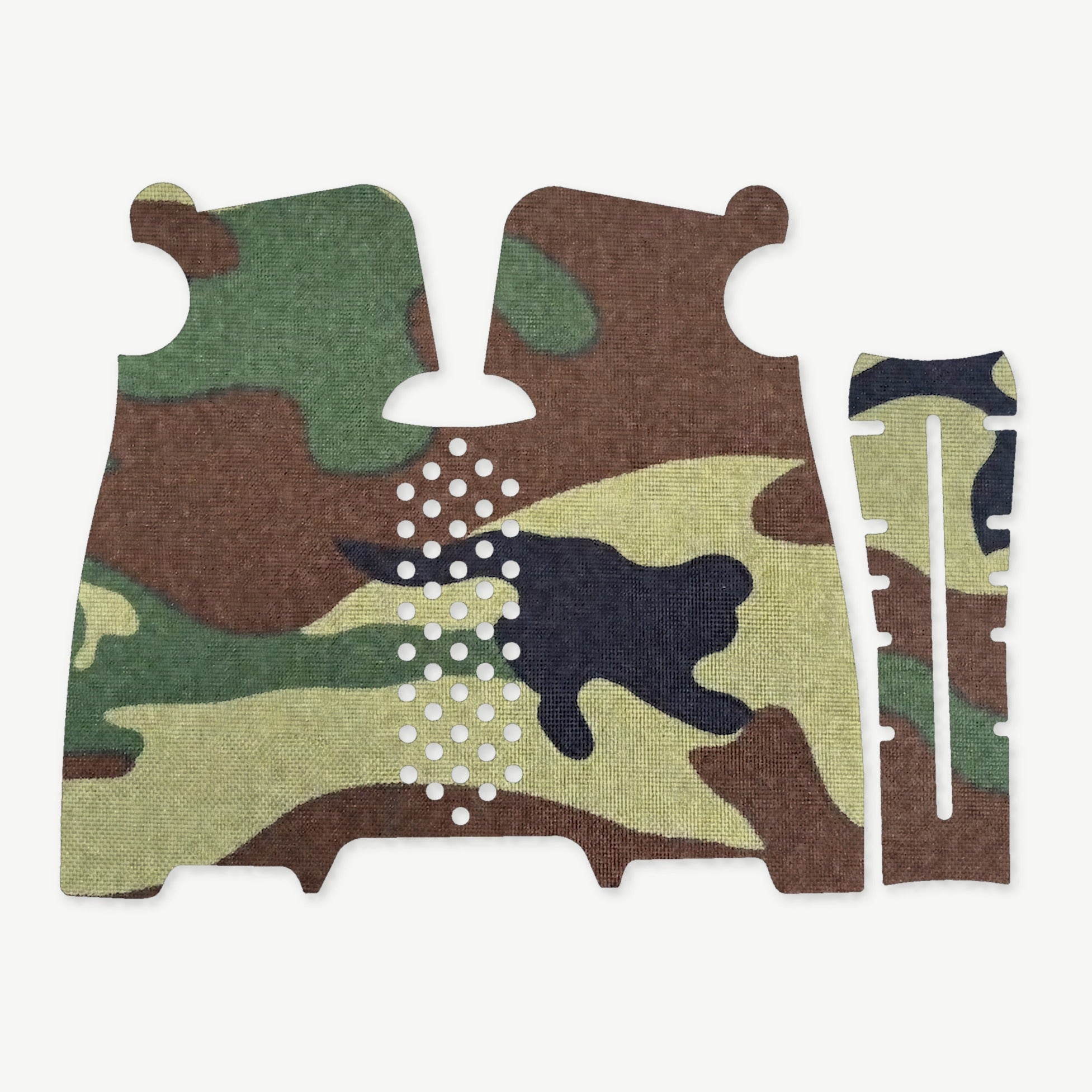 Grip Kit for Magpul MOE K2-XL - die-cut Cordura 1000D kit pieces in M81 Woodland - Combat Textiles