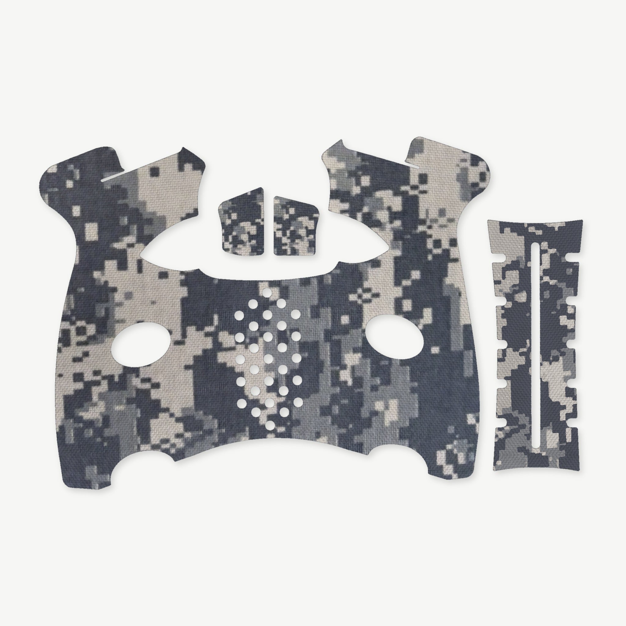 Grip Kit for FN 509M - die-cut Cordura 1000D kit pieces in ACU - Combat Textiles