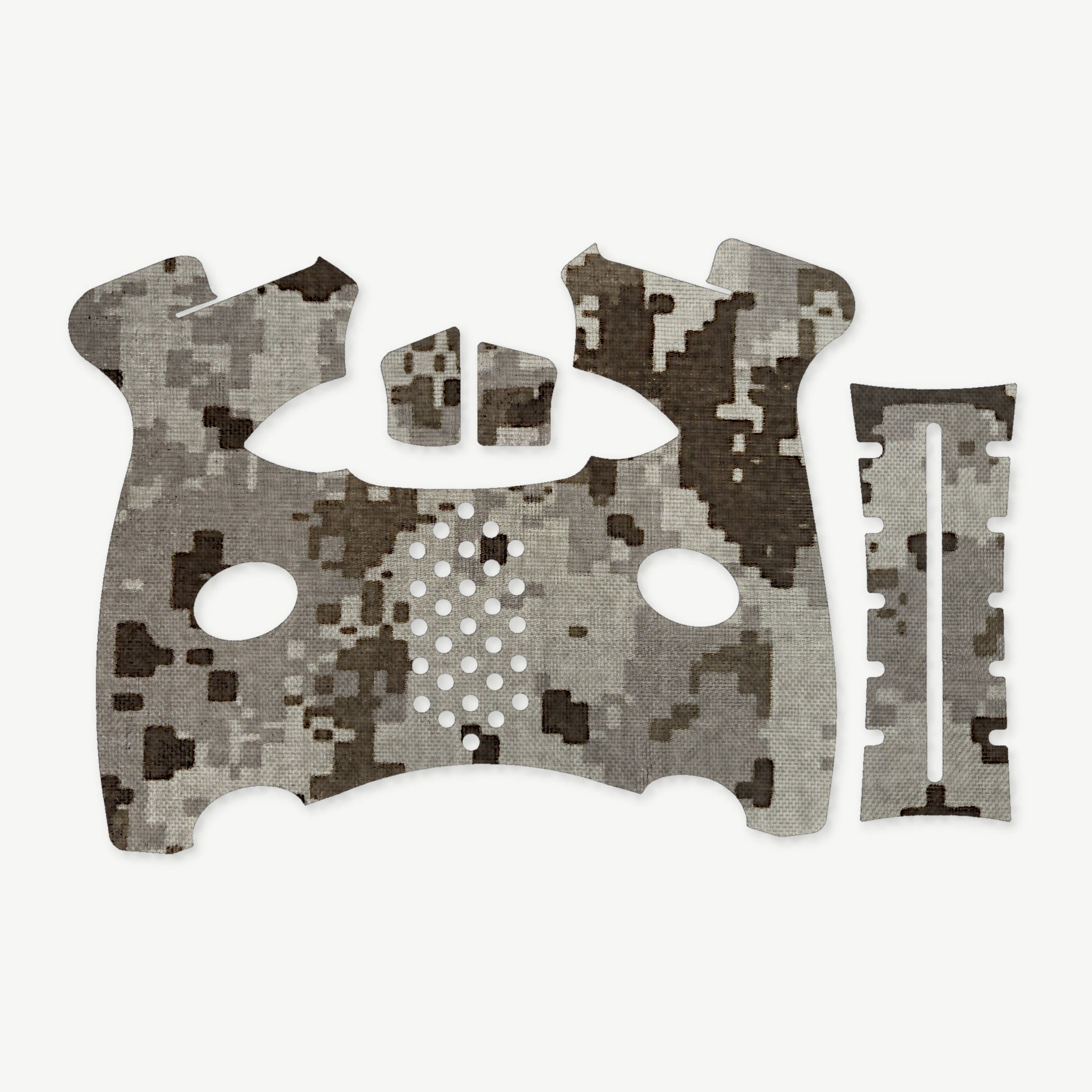 Grip Kit for FN 509M - die-cut Cordura 1000D kit pieces in ACU (Desert) - Combat Textiles