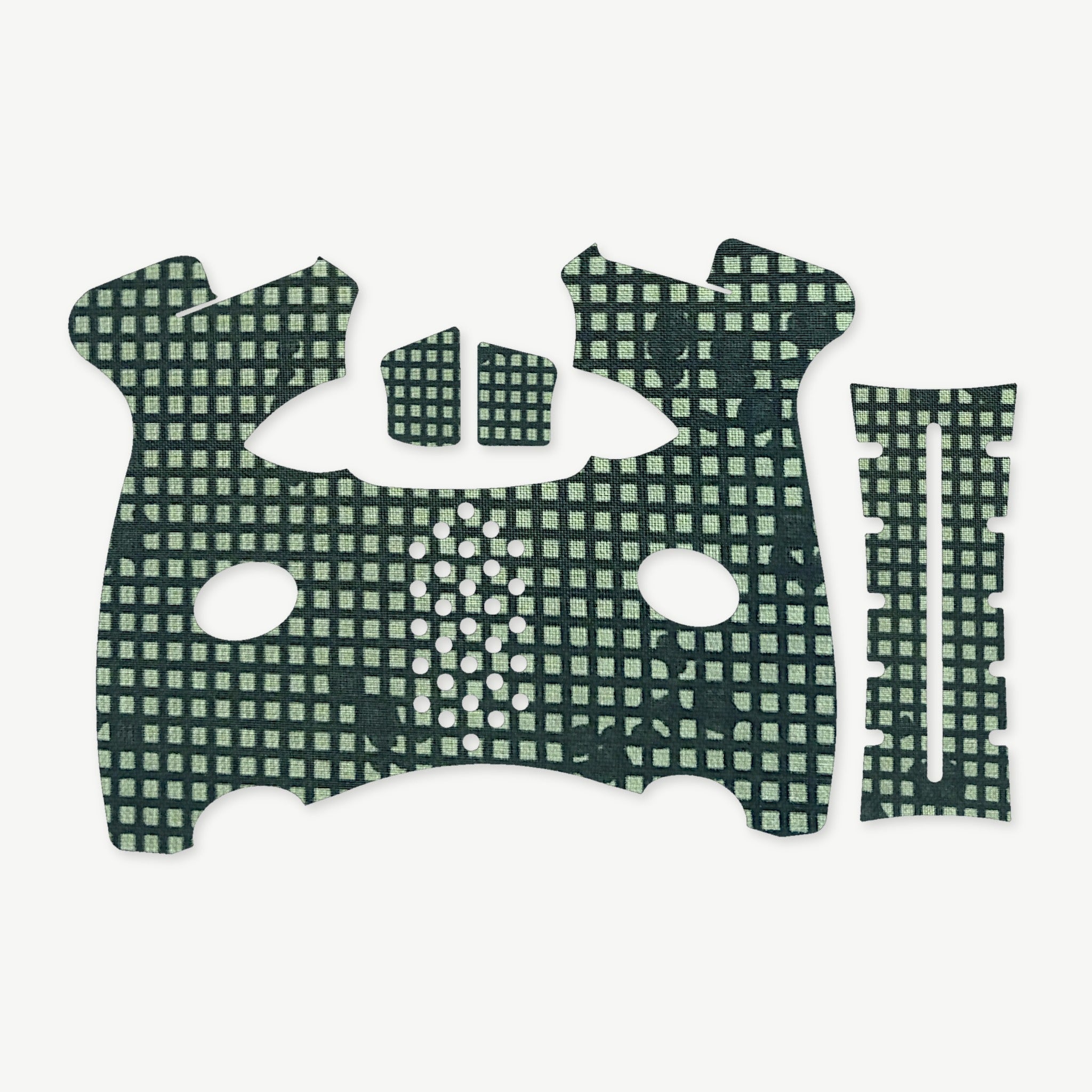 Grip Kit for FN 509M - die-cut Cordura 1000D kit pieces in Desert Night Camo - Combat Textiles