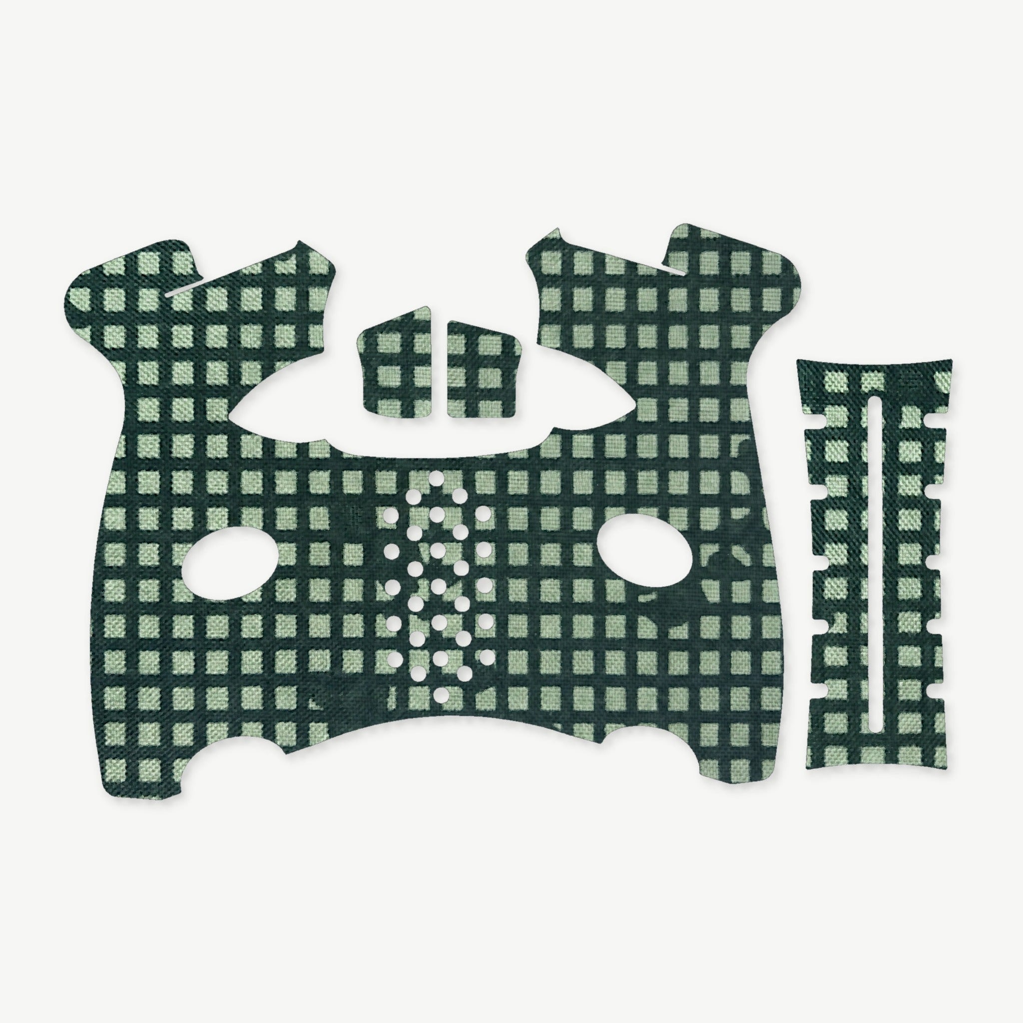 Grip Kit for FN 509M - die-cut Cordura 1000D kit pieces in Desert Night Camo - Combat Textiles