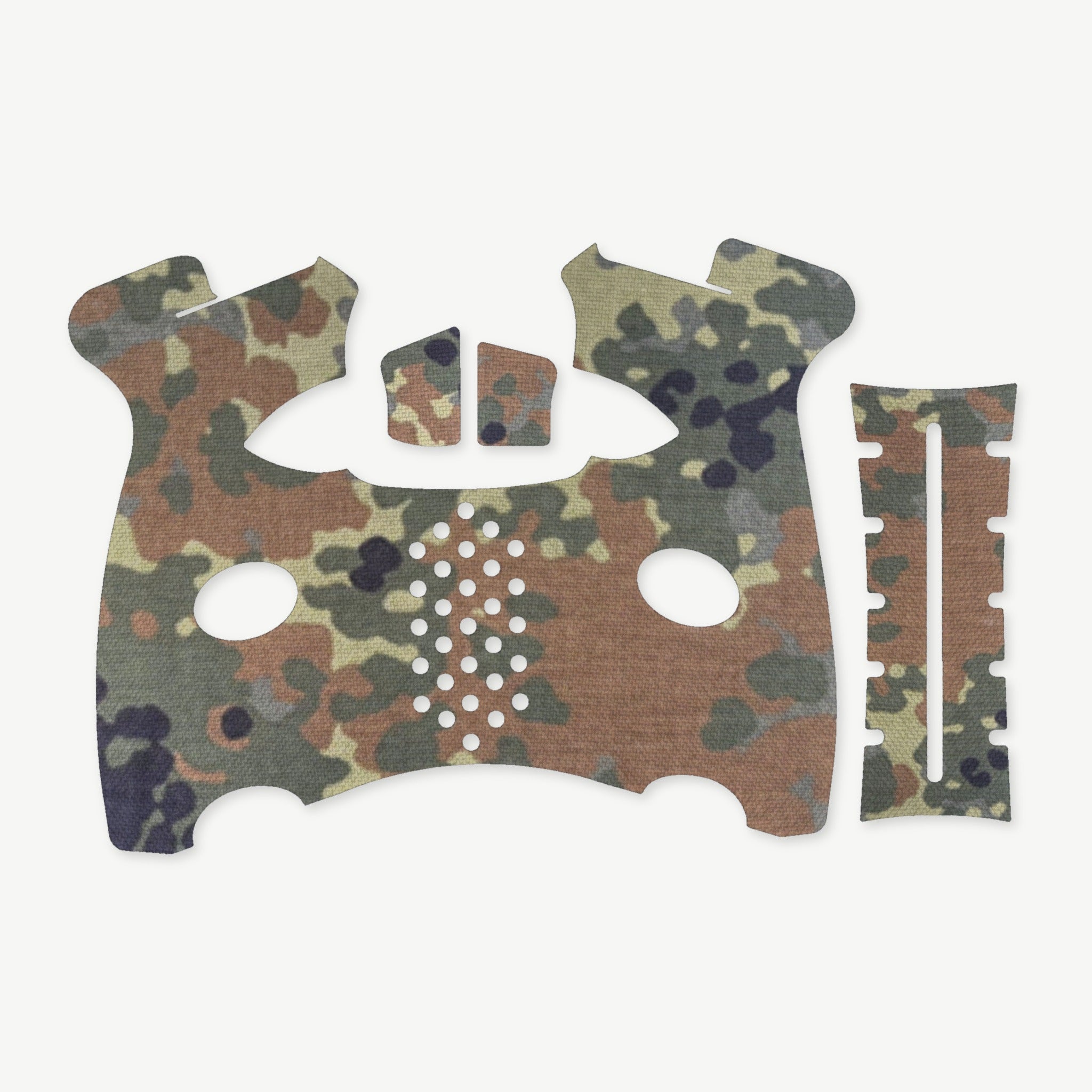 Grip Kit for FN 509M - die-cut Cordura 1000D kit pieces in Flecktarn - Combat Textiles