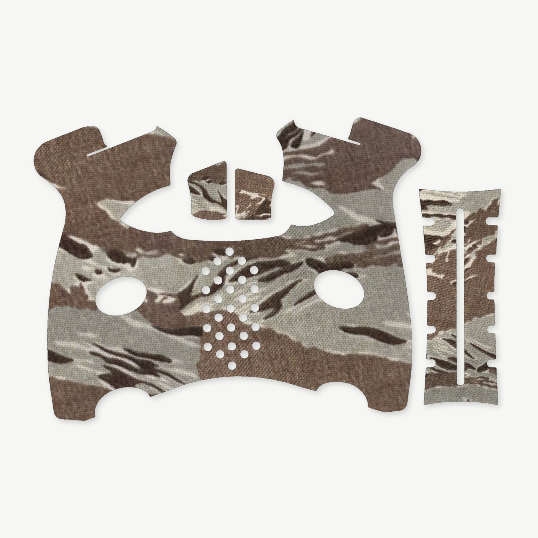 Grip Kit for FN 509M - die-cut Cordura 1000D kit pieces in Tiger Stripe (ABU) - Combat Textiles