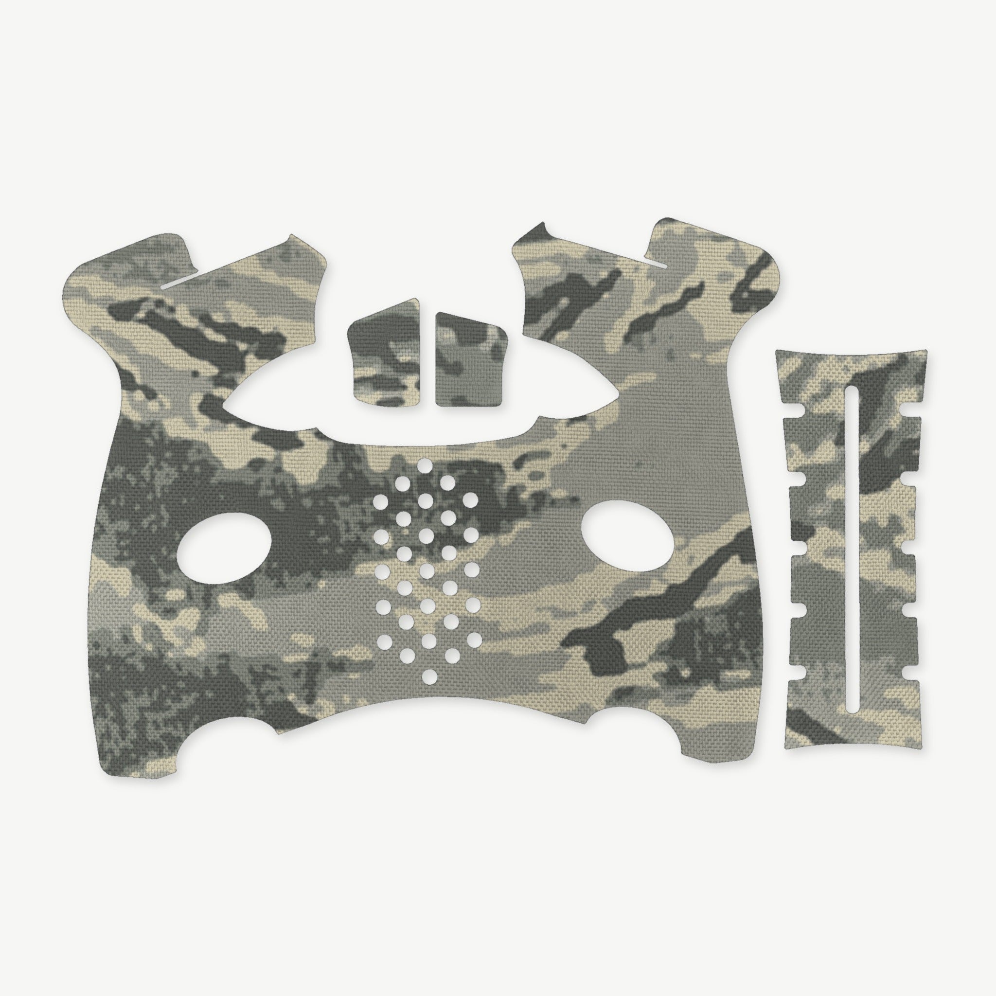 Grip Kit for FN 509M - die-cut Cordura 1000D kit pieces in Tiger Stripe (ABU) - Combat Textiles