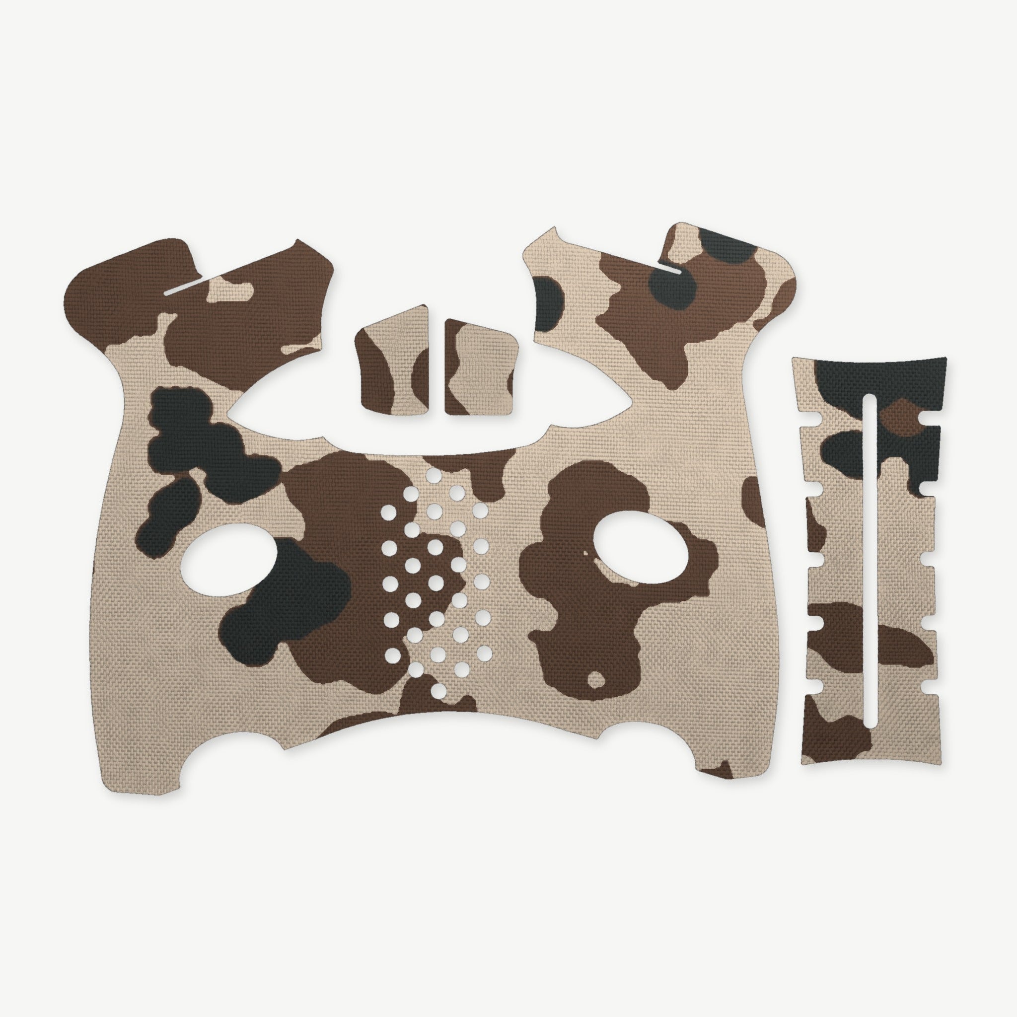 Grip Kit for FN 509M - die-cut Cordura 1000D kit pieces in Tropentarn - Combat Textiles