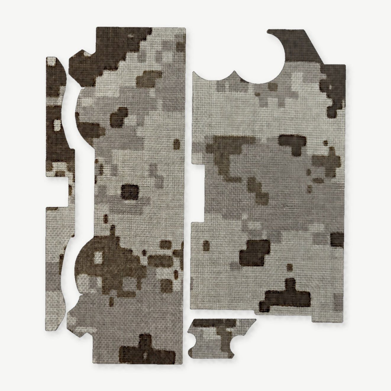 Light Wrap Kit for Streamlight TLR-1 HP-X - die-cut Cordura 1000D kit pieces in ACU (Desert) - Combat Textiles