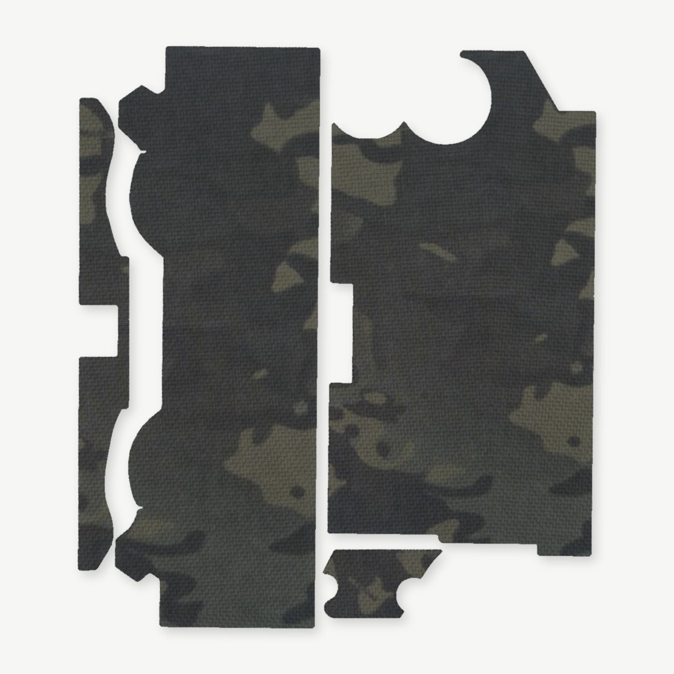 Light Wrap Kit for Streamlight TLR-1 HP-X - die-cut Cordura 1000D kit pieces in MultiCam Black - Combat Textiles