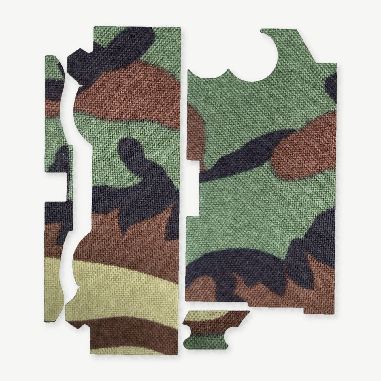 Light Wrap Kit for Streamlight TLR-1 HP-X - die-cut Cordura 1000D kit pieces in M81 Woodland - Combat Textiles