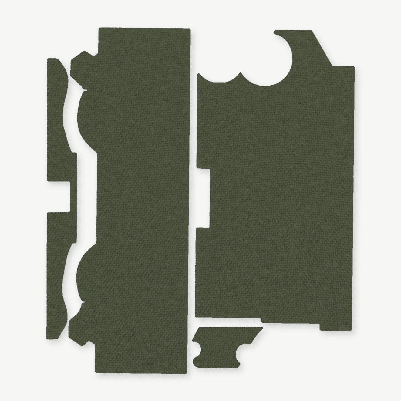 Light Wrap Kit for Streamlight TLR-1 HP-X - die-cut Cordura 1000D kit pieces in OD Green - Combat Textiles