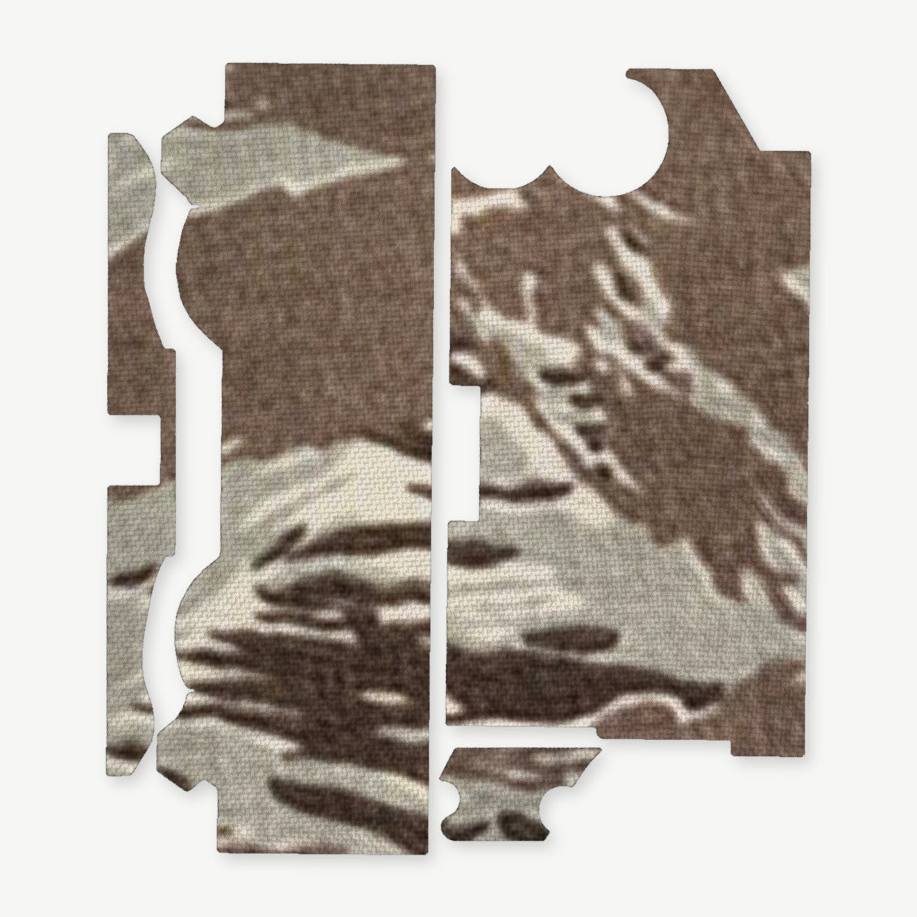 Light Wrap Kit for Streamlight TLR-1 HP-X - die-cut Cordura 1000D kit pieces in Tiger Stripe (ABU) - Combat Textiles