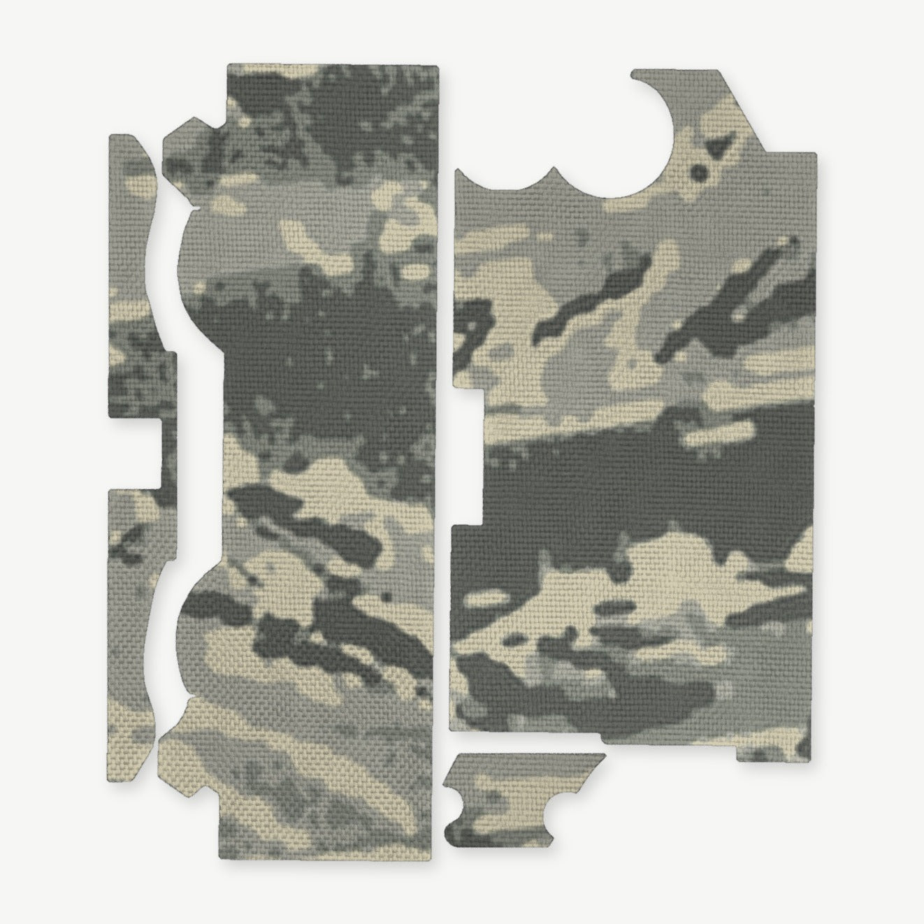 Light Wrap Kit for Streamlight TLR-1 HP-X - die-cut Cordura 1000D kit pieces in Tiger Stripe (ABU) - Combat Textiles