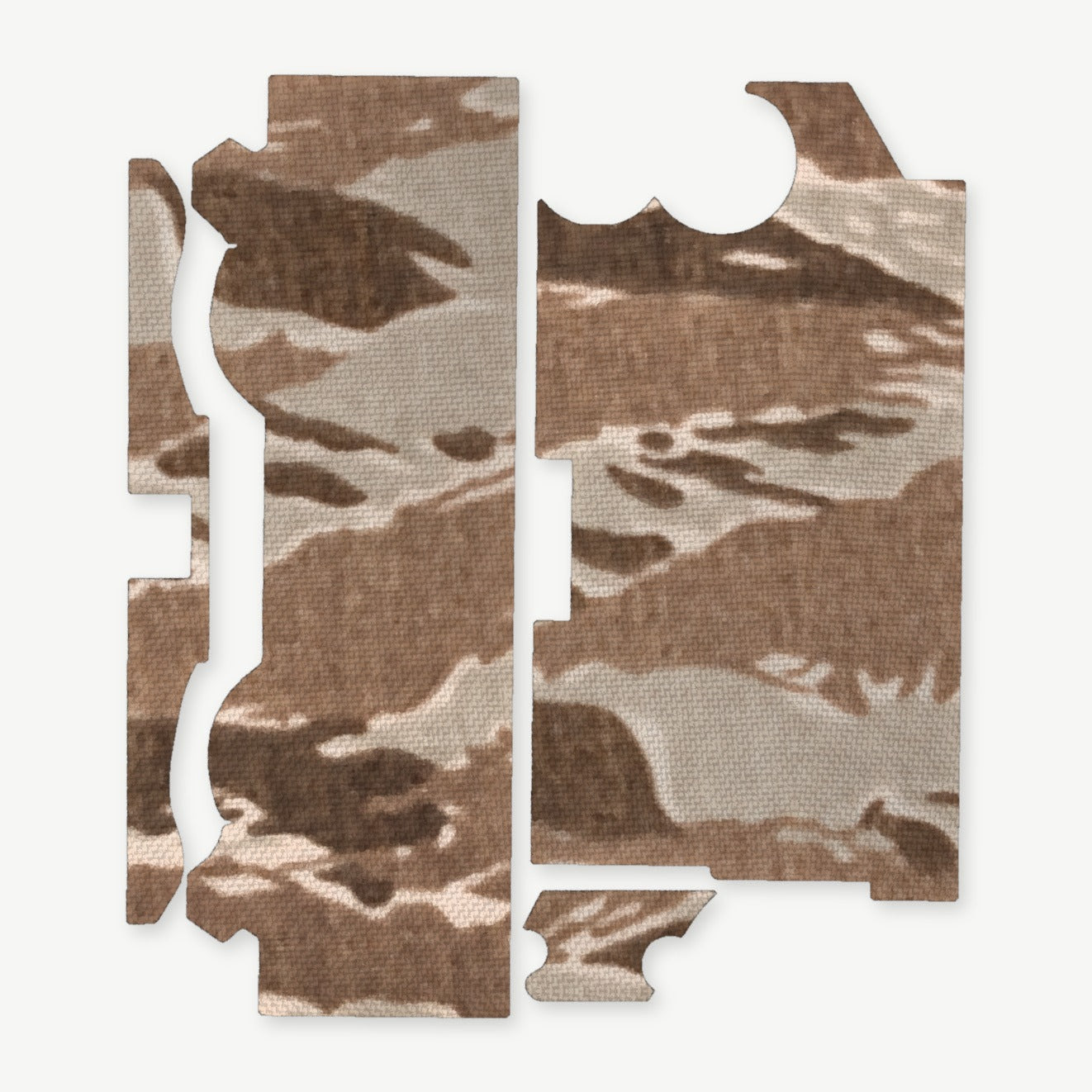 Light Wrap Kit for Streamlight TLR-1 HP-X - die-cut Cordura 1000D kit pieces in Tiger Stripe (Desert) - Combat Textiles