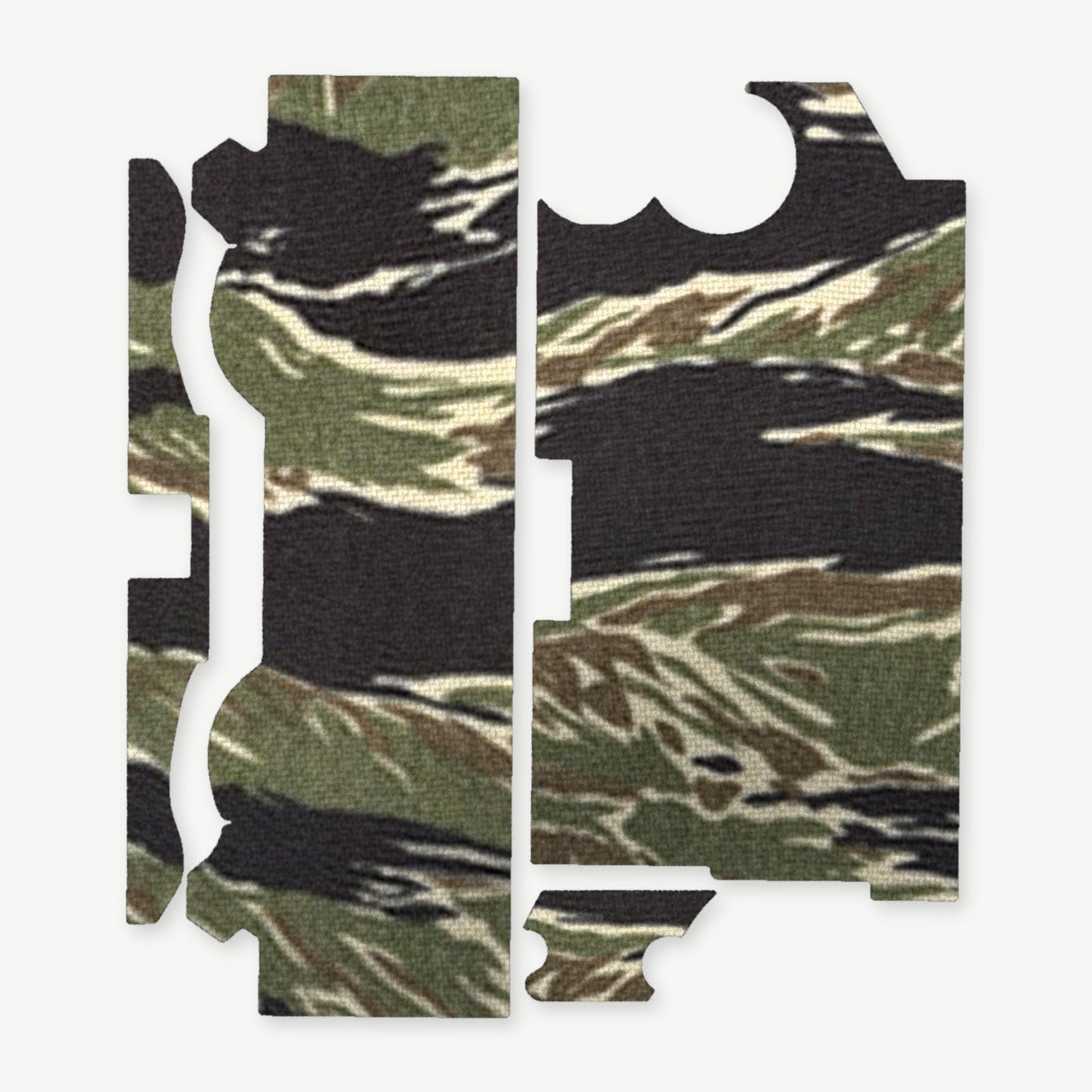 Light Wrap Kit for Streamlight TLR-1 HP-X - die-cut Cordura 1000D kit pieces in Tiger Stripe (Green/Black) - Combat Textiles