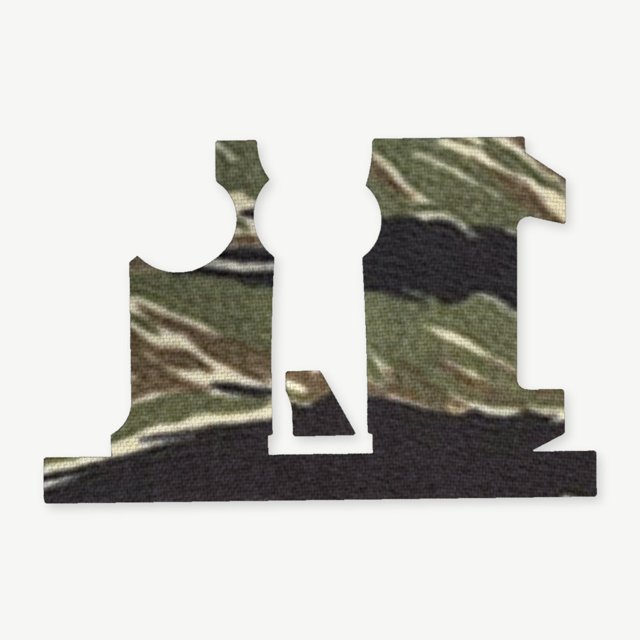 Optic Wrap Kit for Holosun ARO - die-cut Cordura 1000D kit pieces in Tiger Stripe (Green/Black) - Combat Textiles