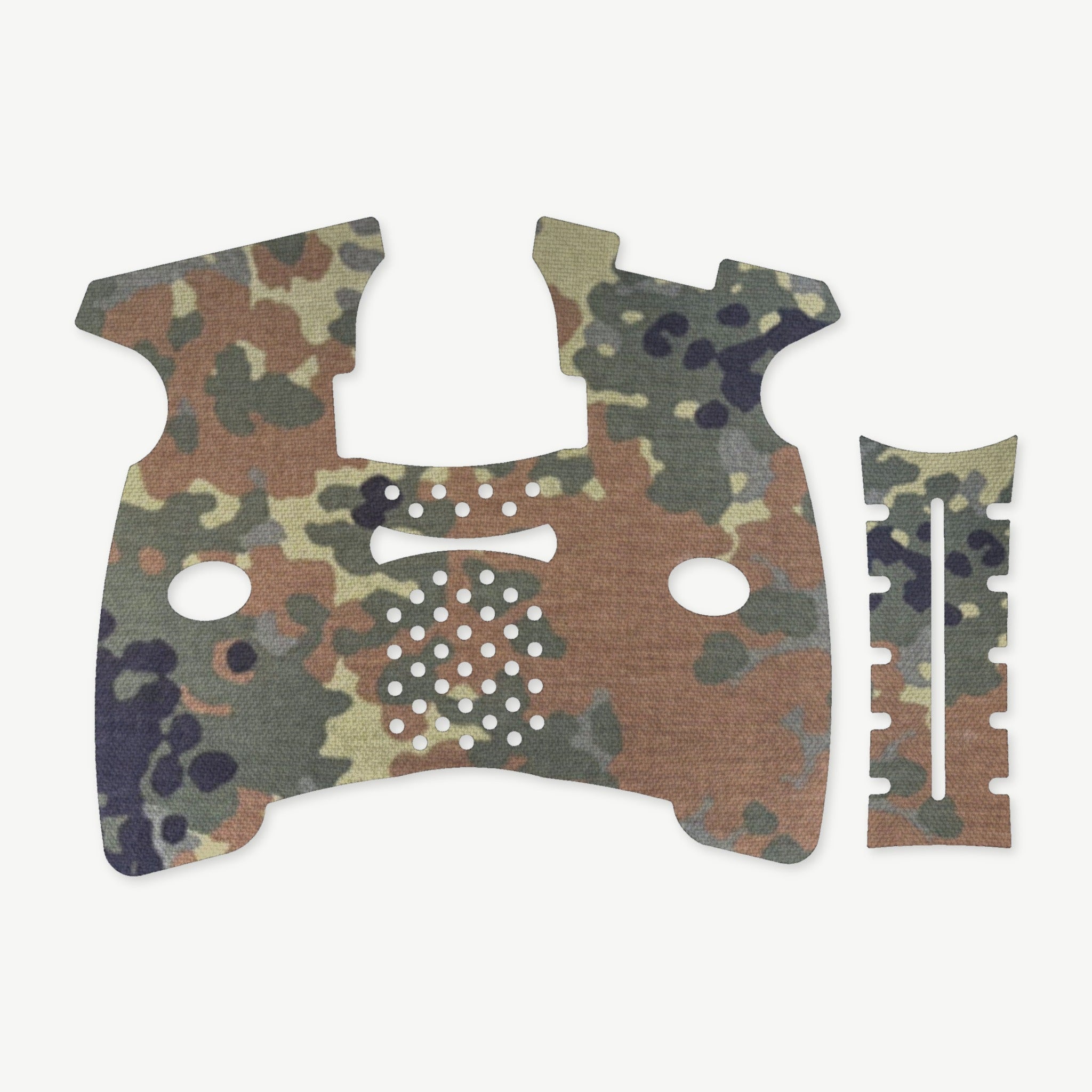 Grip Kit for FN 57 - die-cut Cordura 1000D kit pieces in Flecktarn - Combat Textiles