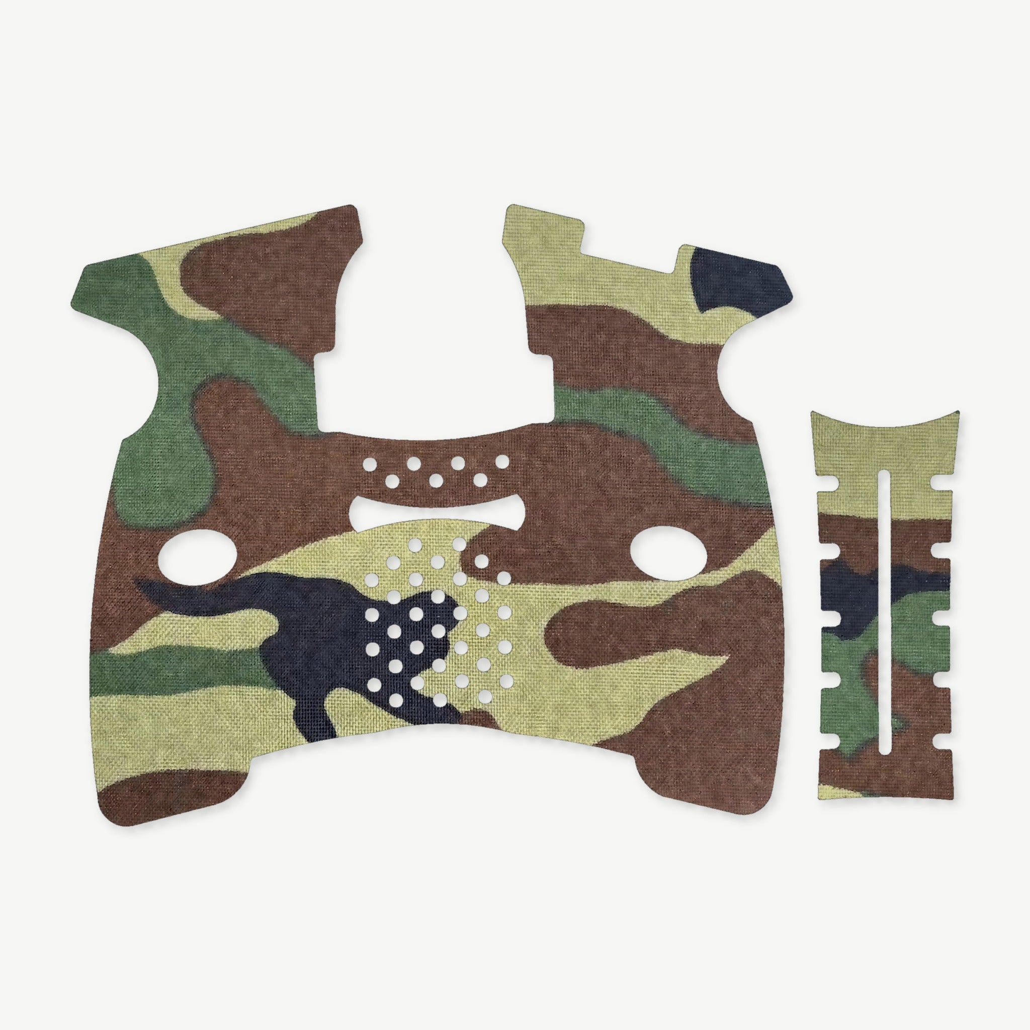 Grip Kit for FN 57 - die-cut Cordura 1000D kit pieces in M81 Woodland - Combat Textiles