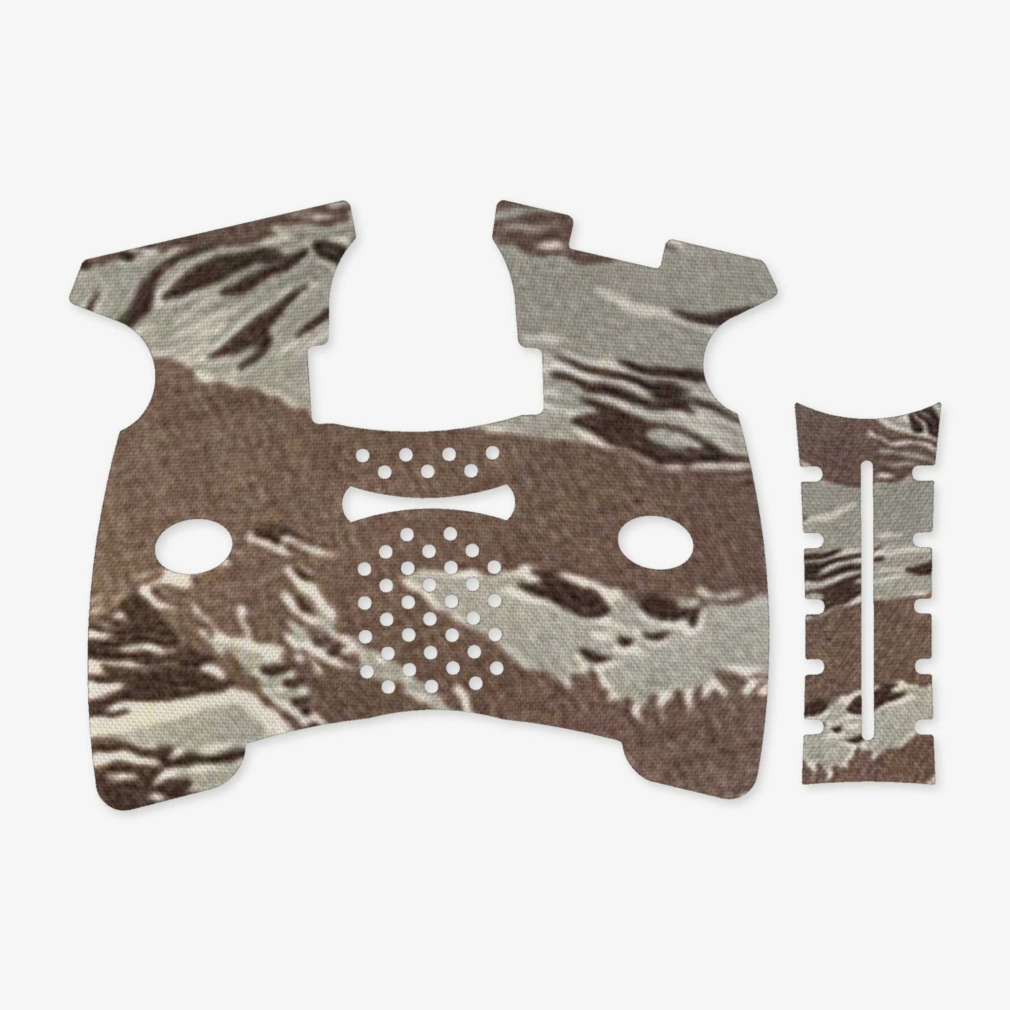 Grip Kit for FN 57 - die-cut Cordura 1000D kit pieces in Tiger Stripe (ABU) - Combat Textiles