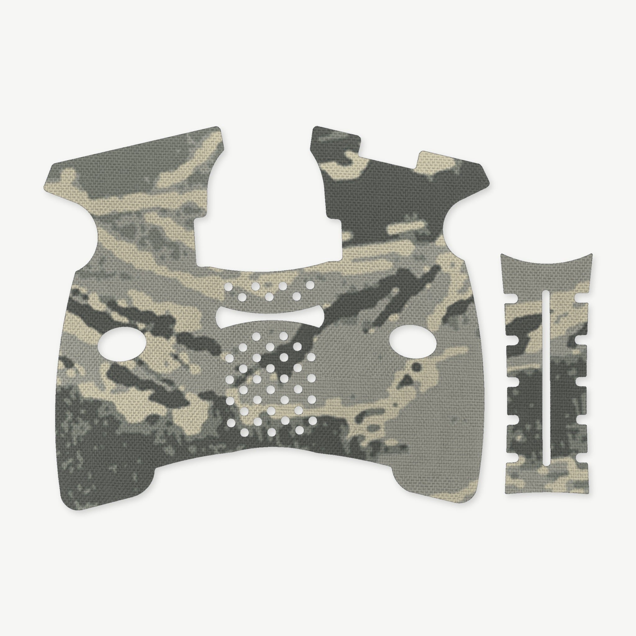 Grip Kit for FN 57 - die-cut Cordura 1000D kit pieces in Tiger Stripe (ABU) - Combat Textiles