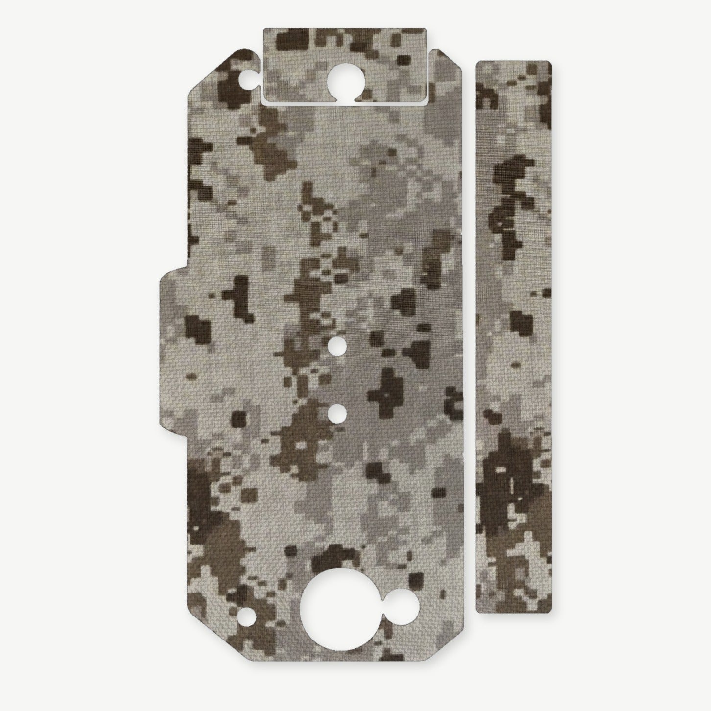 Light Wrap Kit for Streamlight TLR-2 / 2S / 2HL - die-cut Cordura 1000D kit pieces in ACU (Desert) - Combat Textiles