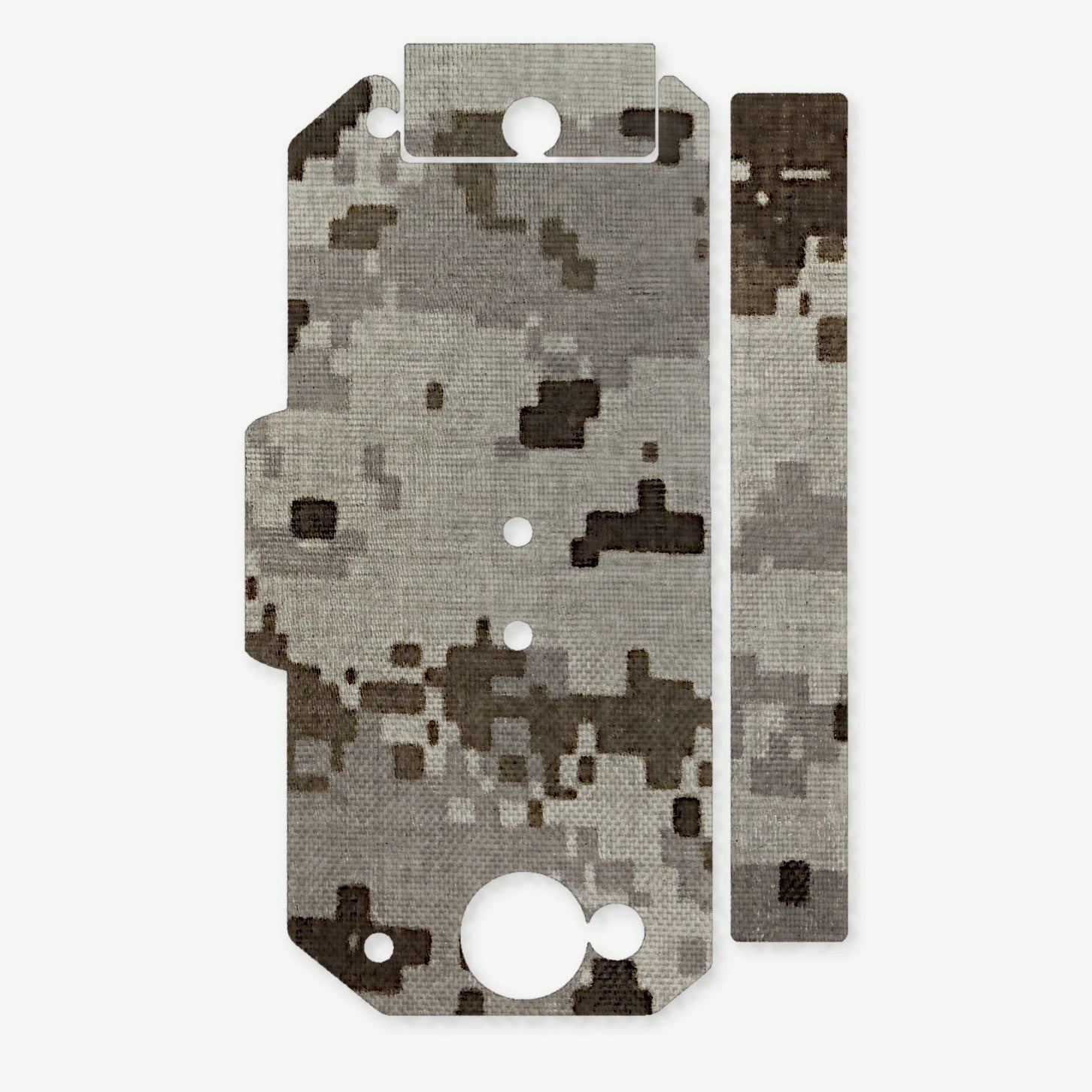 Light Wrap Kit for Streamlight TLR-2 / 2S / 2HL - die-cut Cordura 1000D kit pieces in ACU (Desert) - Combat Textiles