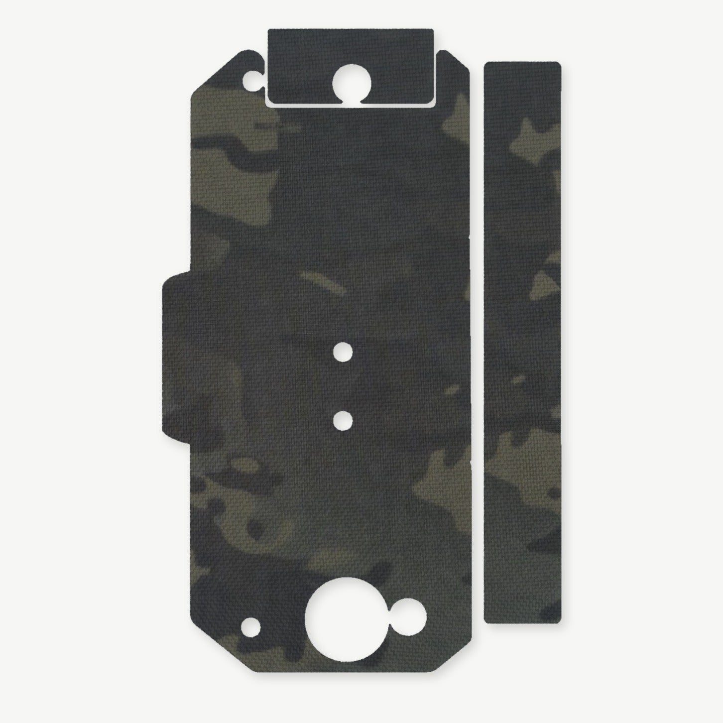 Light Wrap Kit for Streamlight TLR-2 / 2S / 2HL - die-cut Cordura 1000D kit pieces in MultiCam Black - Combat Textiles