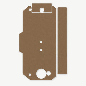 Light Wrap Kit for Streamlight TLR-2 / 2S / 2HL - die-cut Cordura 1000D kit pieces in Coyote - Combat Textiles
