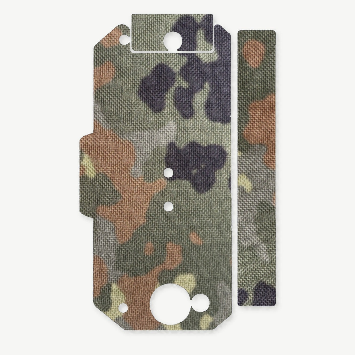 Light Wrap Kit for Streamlight TLR-2 / 2S / 2HL - die-cut Cordura 1000D kit pieces in Flecktarn - Combat Textiles