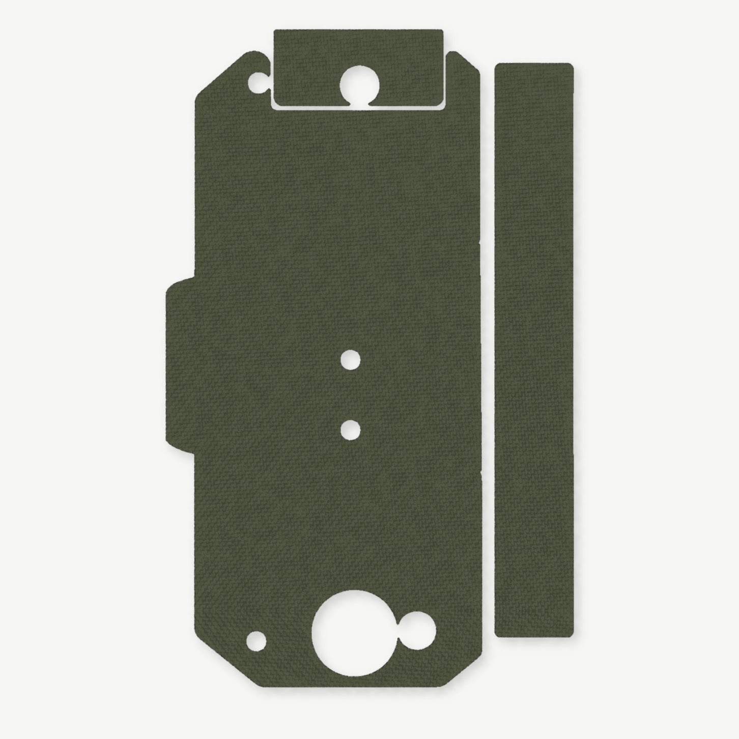 Light Wrap Kit for Streamlight TLR-2 / 2S / 2HL - die-cut Cordura 1000D kit pieces in OD Green - Combat Textiles