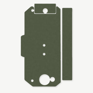 Light Wrap Kit for Streamlight TLR-2 / 2S / 2HL - die-cut Cordura 1000D kit pieces in Ranger Green - Combat Textiles