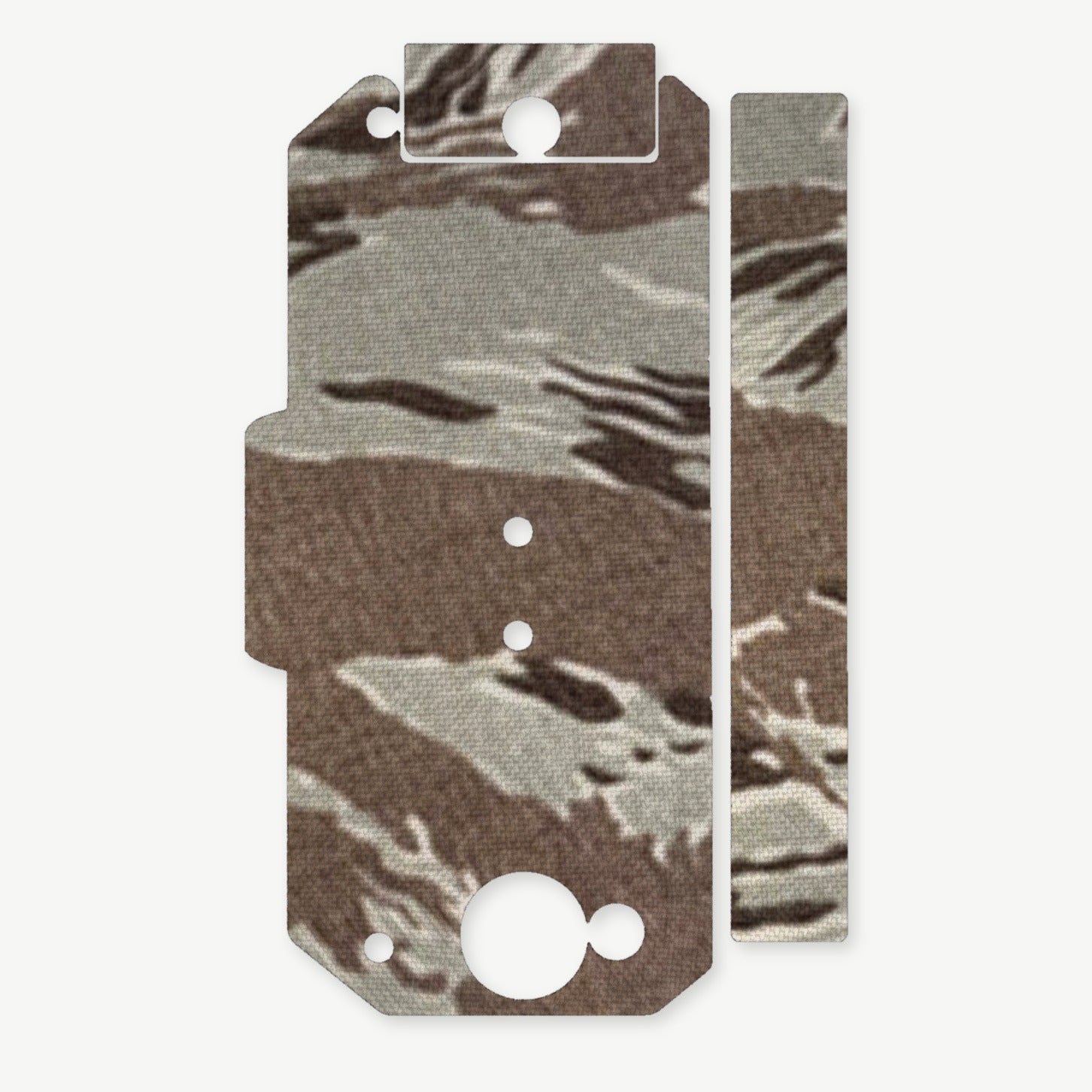 Light Wrap Kit for Streamlight TLR-2 / 2S / 2HL - die-cut Cordura 1000D kit pieces in Tiger Stripe (ABU) - Combat Textiles