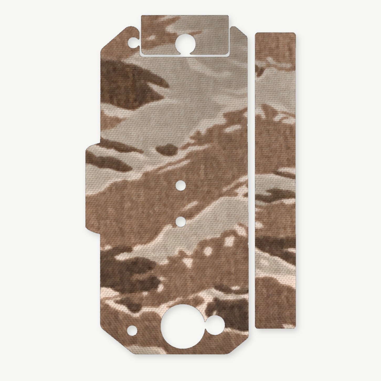 Light Wrap Kit for Streamlight TLR-2 / 2S / 2HL - die-cut Cordura 1000D kit pieces in Tiger Stripe (Desert) - Combat Textiles