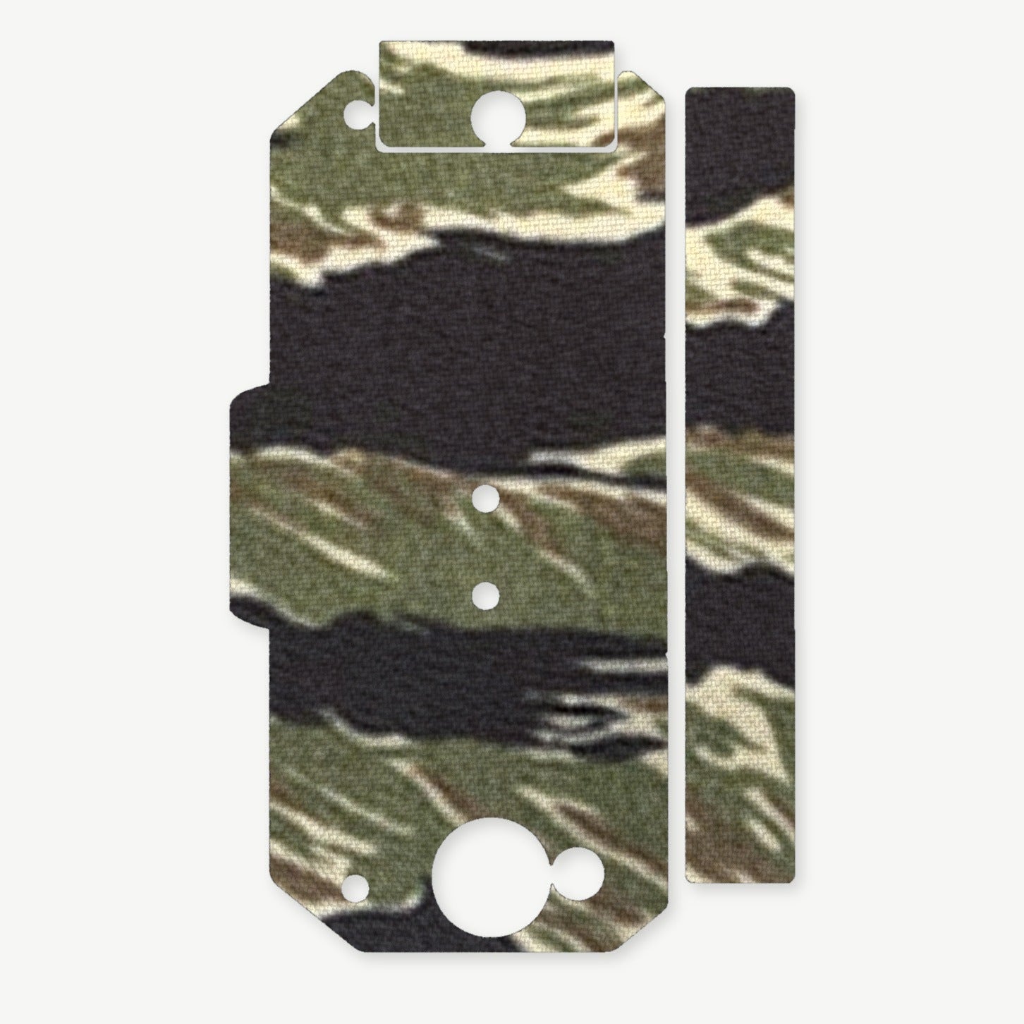 Light Wrap Kit for Streamlight TLR-2 / 2S / 2HL - die-cut Cordura 1000D kit pieces in Tiger Stripe (Green/Black) - Combat Textiles