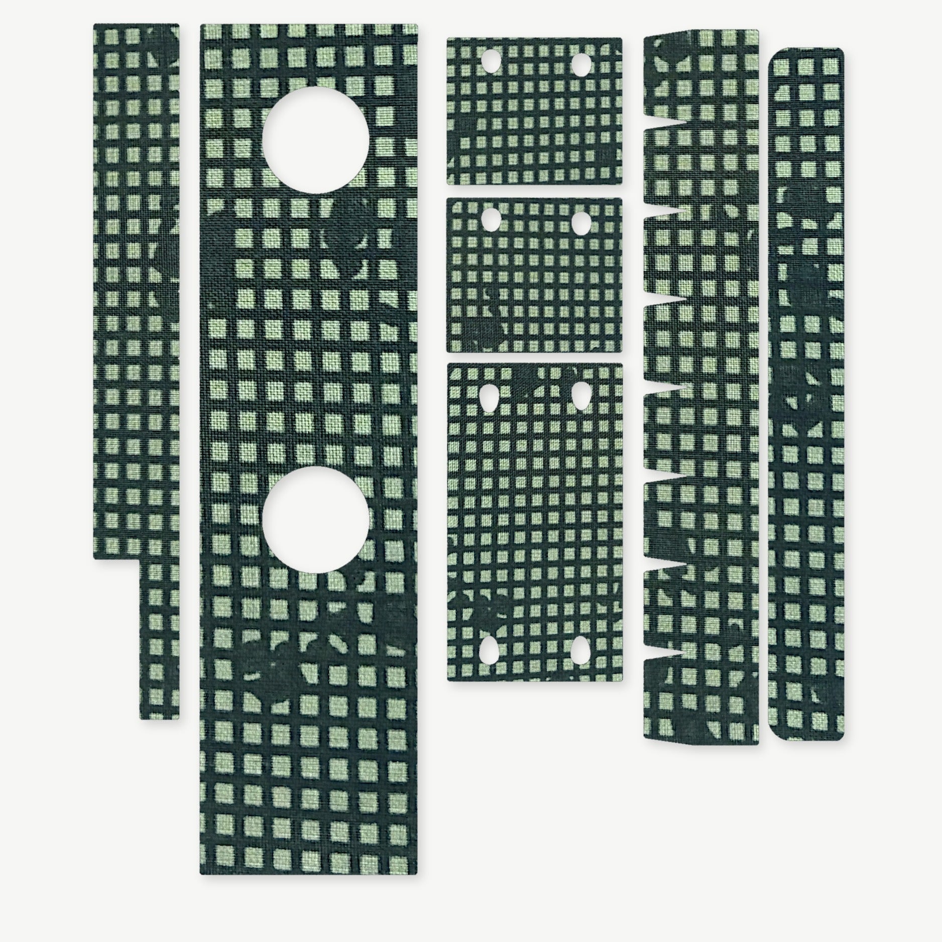 Optic Wrap Kit for Aimpoint PRO - die-cut Cordura 1000D kit pieces in Desert Night Camo - Combat Textiles