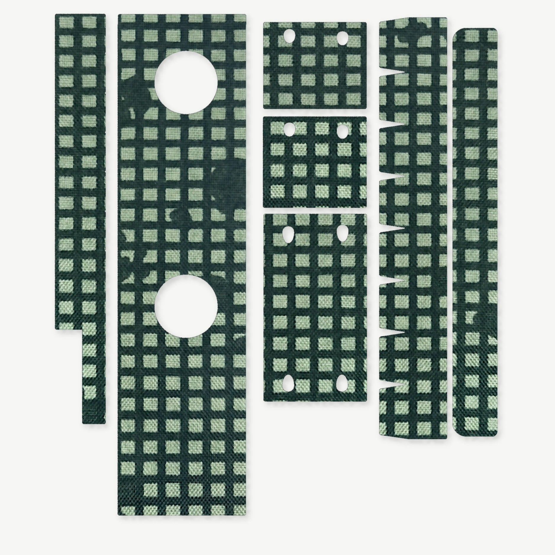 Optic Wrap Kit for Aimpoint PRO - die-cut Cordura 1000D kit pieces in Desert Night Camo - Combat Textiles