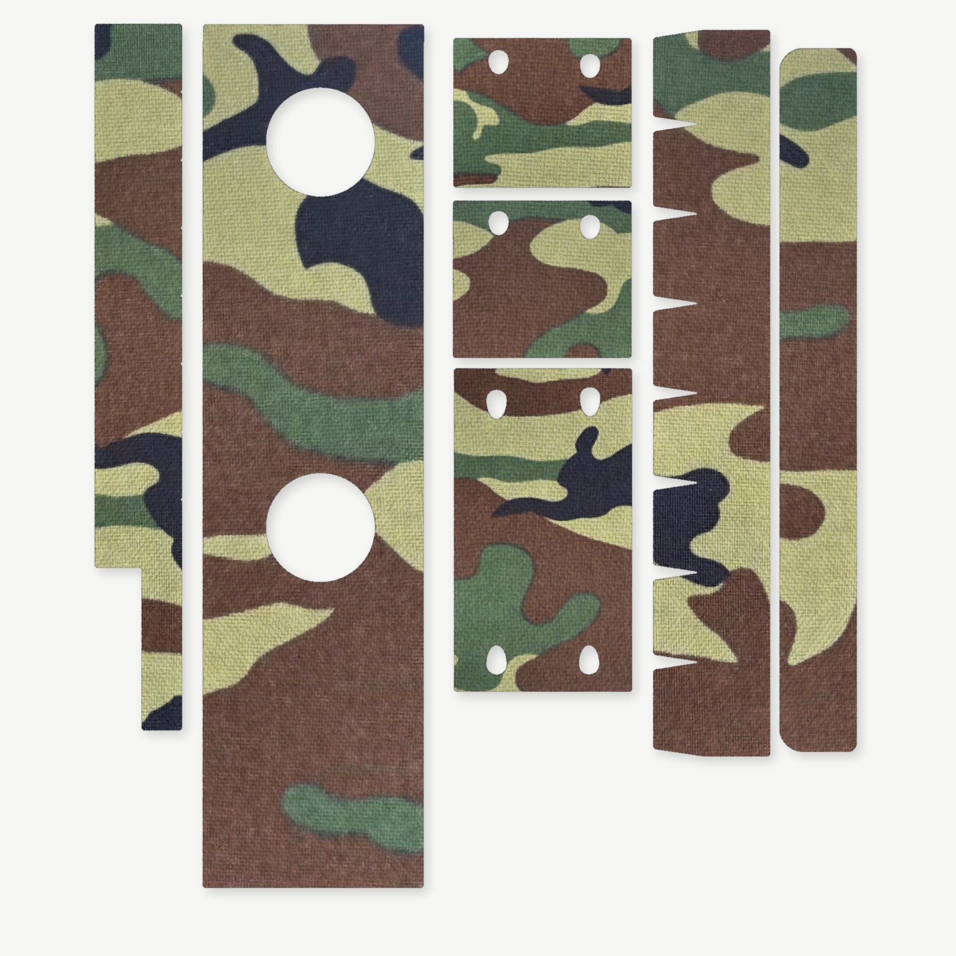 Optic Wrap Kit for Aimpoint PRO - die-cut Cordura 1000D kit pieces in M81 Woodland - Combat Textiles