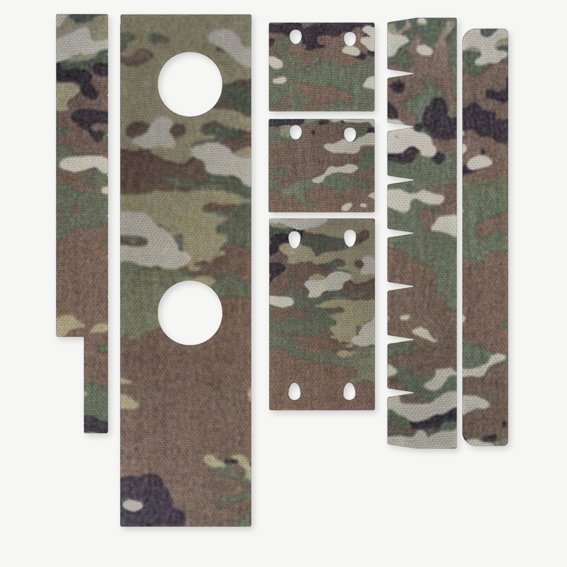 Optic Wrap Kit for Aimpoint PRO - die-cut Cordura 1000D kit pieces in MultiCam - Combat Textiles