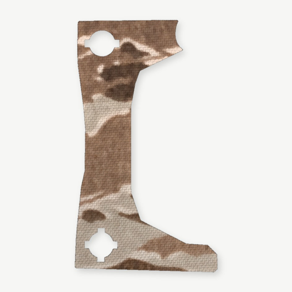 Optic Wrap Kit for Swampfox Sentinel - die-cut Cordura 1000D kit pieces in Tiger Stripe (Desert) - Combat Textiles