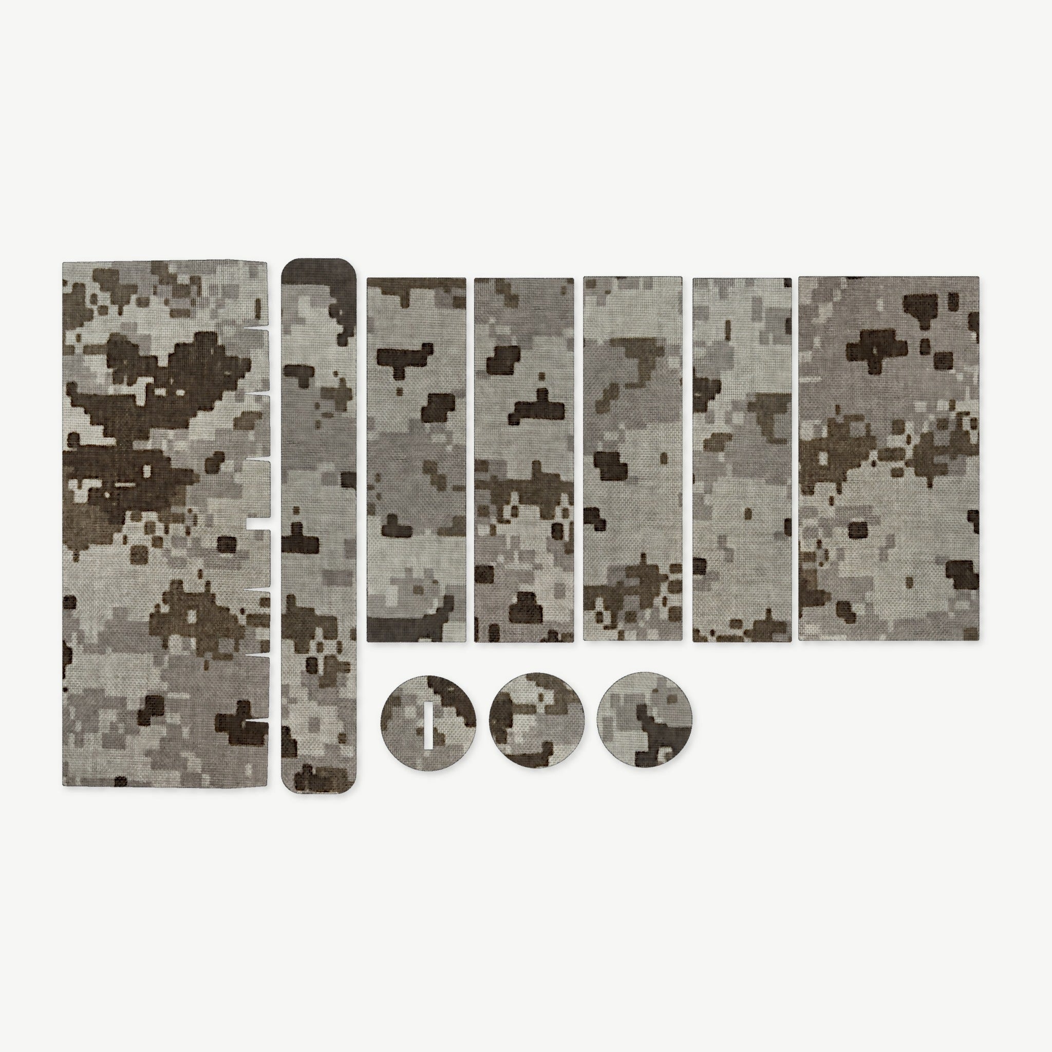 Optic Wrap Kit for Vortex Strike Eagle 1-6x24 - die-cut Cordura 1000D kit pieces in ACU (Desert) - Combat Textiles