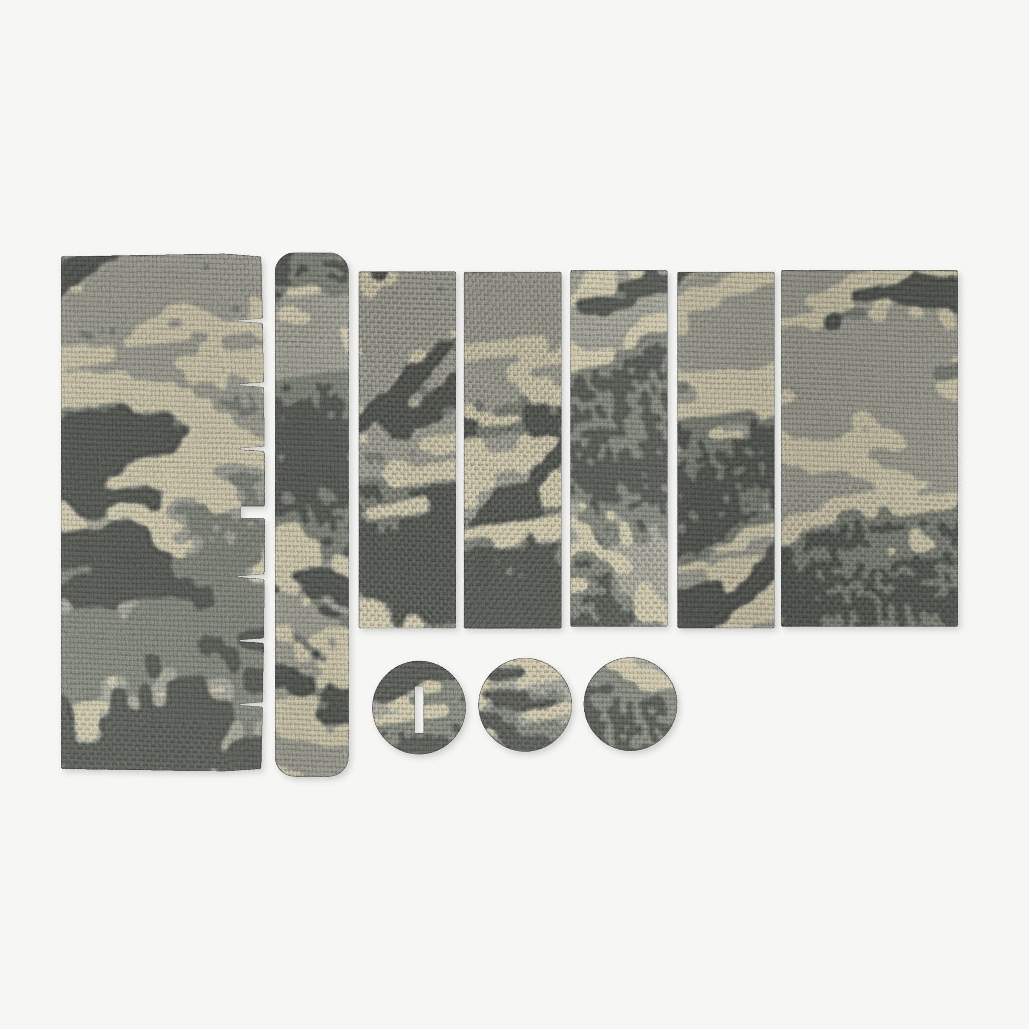 Optic Wrap Kit for Vortex Strike Eagle 1-6x24 - die-cut Cordura 1000D kit pieces in Tiger Stripe (ABU) - Combat Textiles