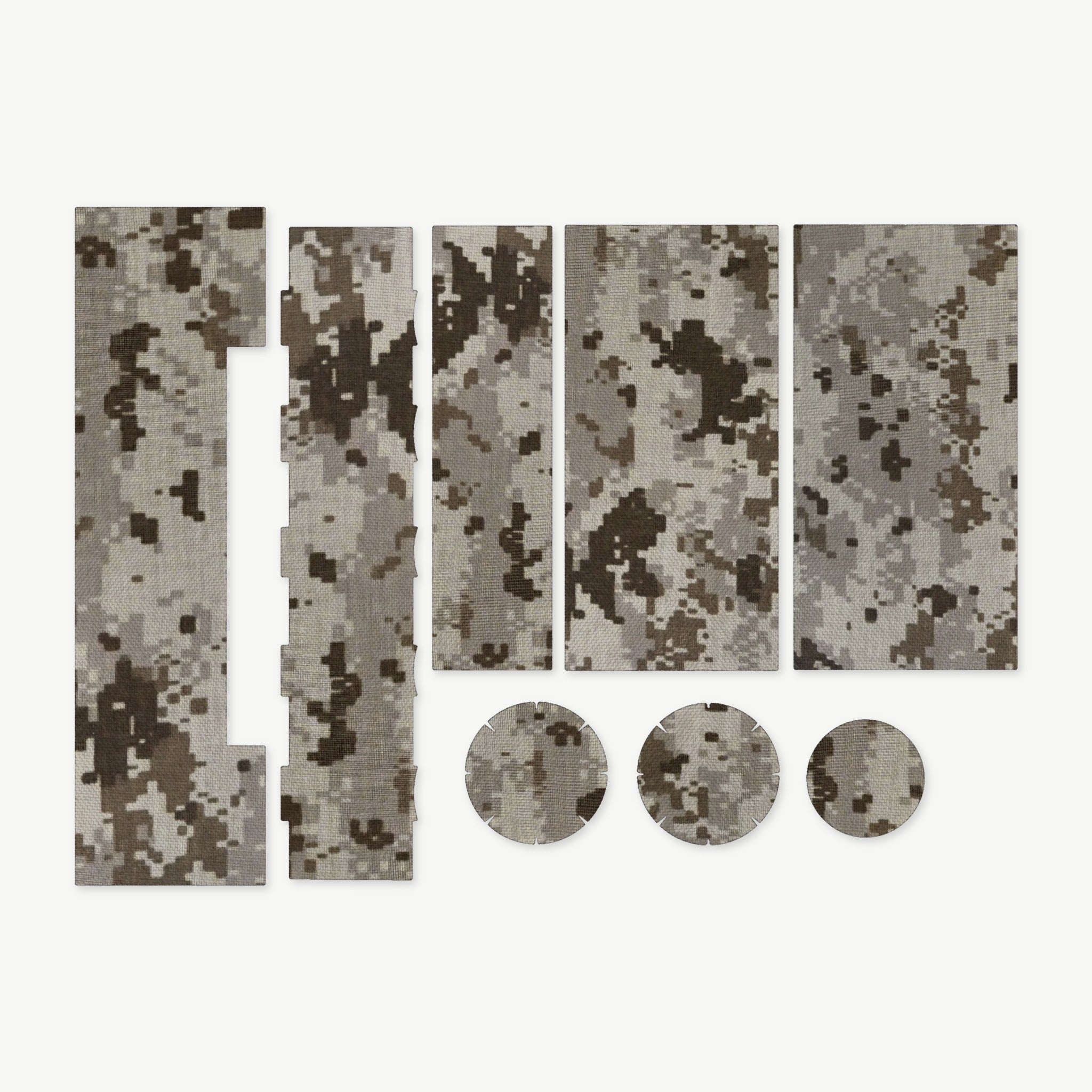 Optic Wrap Kit for SIG Tango-MSR 1-6x24 - die-cut Cordura 1000D kit pieces in ACU (Desert) - Combat Textiles