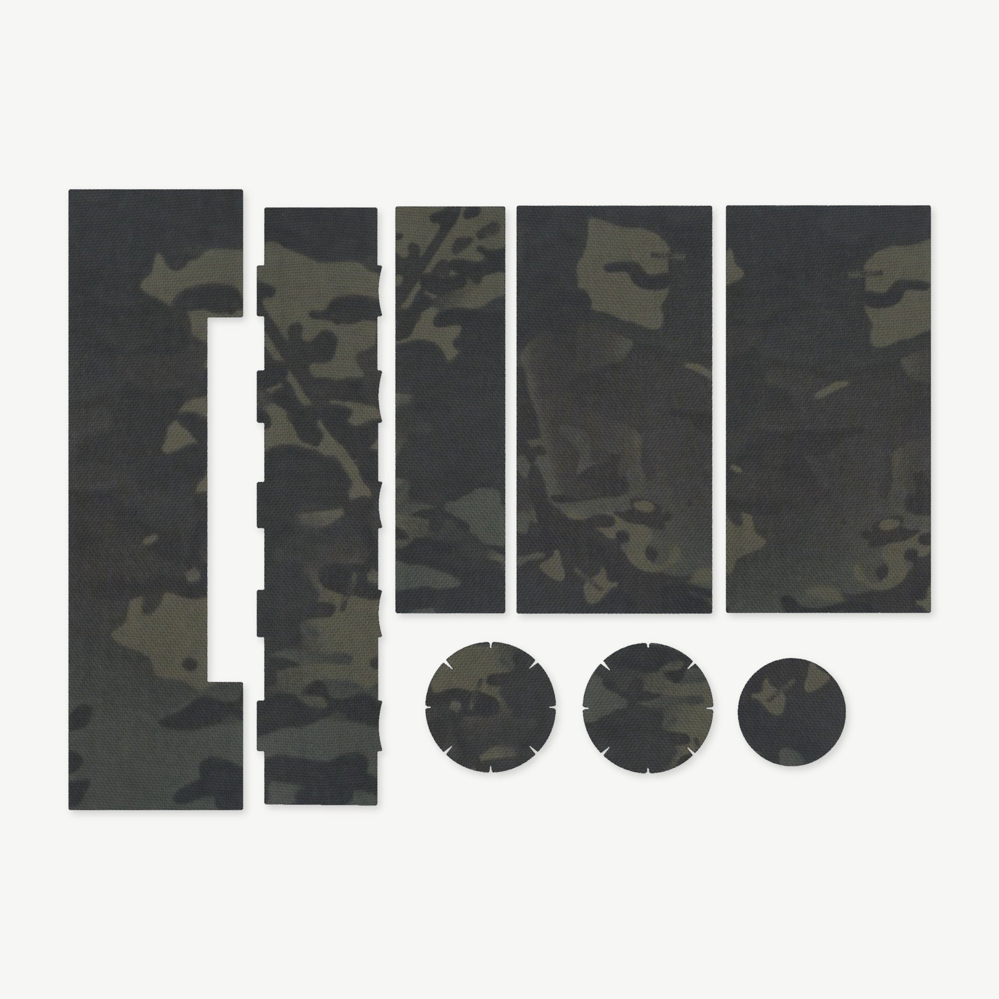 Optic Wrap Kit for SIG Tango-MSR 1-6x24 - die-cut Cordura 1000D kit pieces in MultiCam Black - Combat Textiles