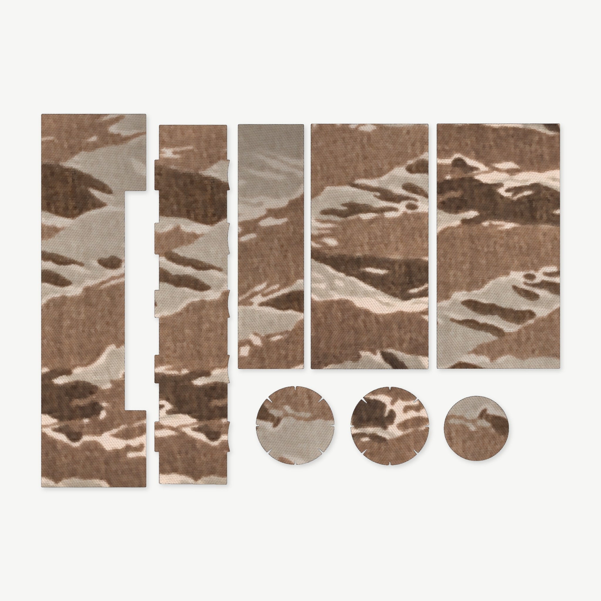 Optic Wrap Kit for SIG Tango-MSR 1-6x24 - die-cut Cordura 1000D kit pieces in Tiger Stripe (Desert) - Combat Textiles