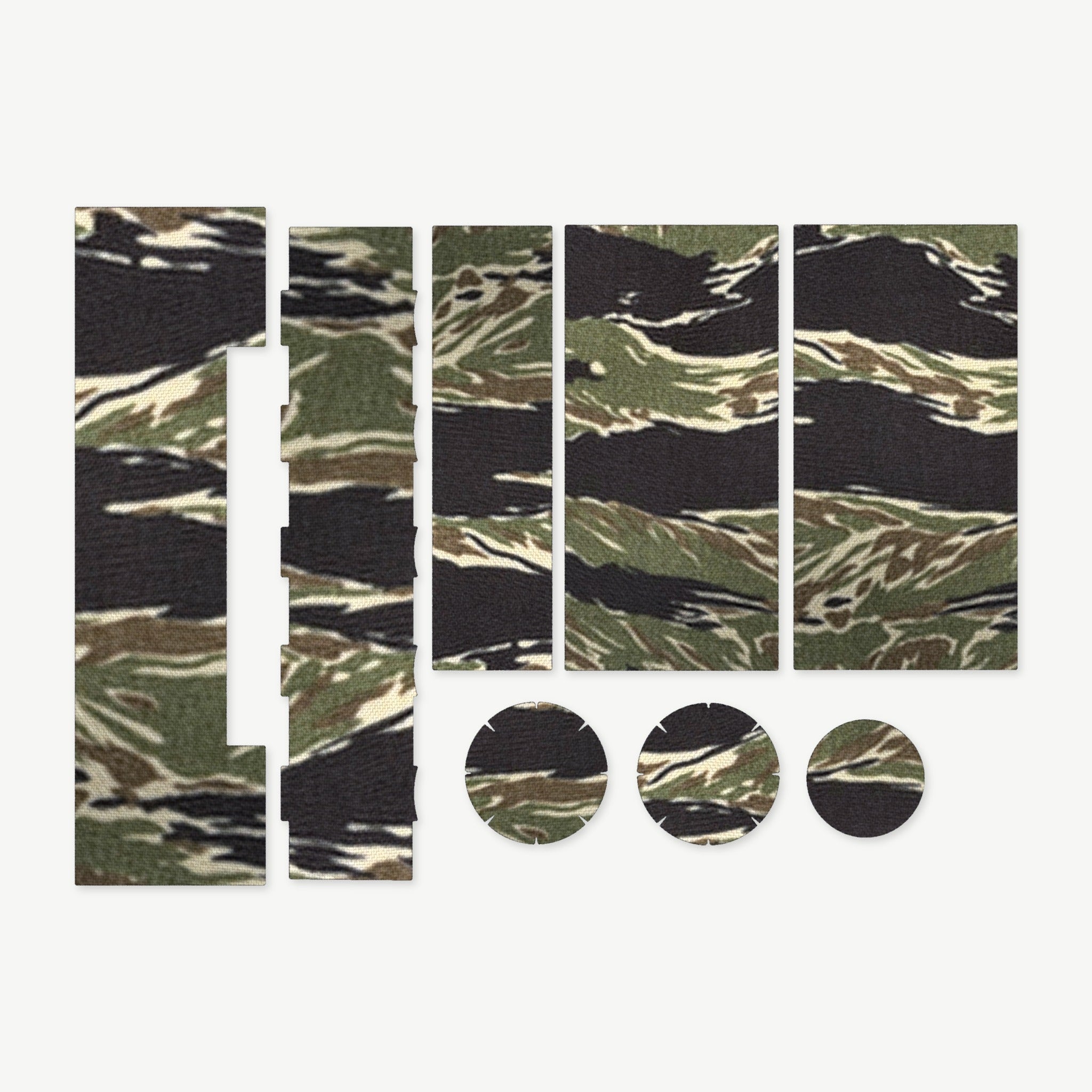 Optic Wrap Kit for SIG Tango-MSR 1-6x24 - die-cut Cordura 1000D kit pieces in Tiger Stripe (Green/Black) - Combat Textiles