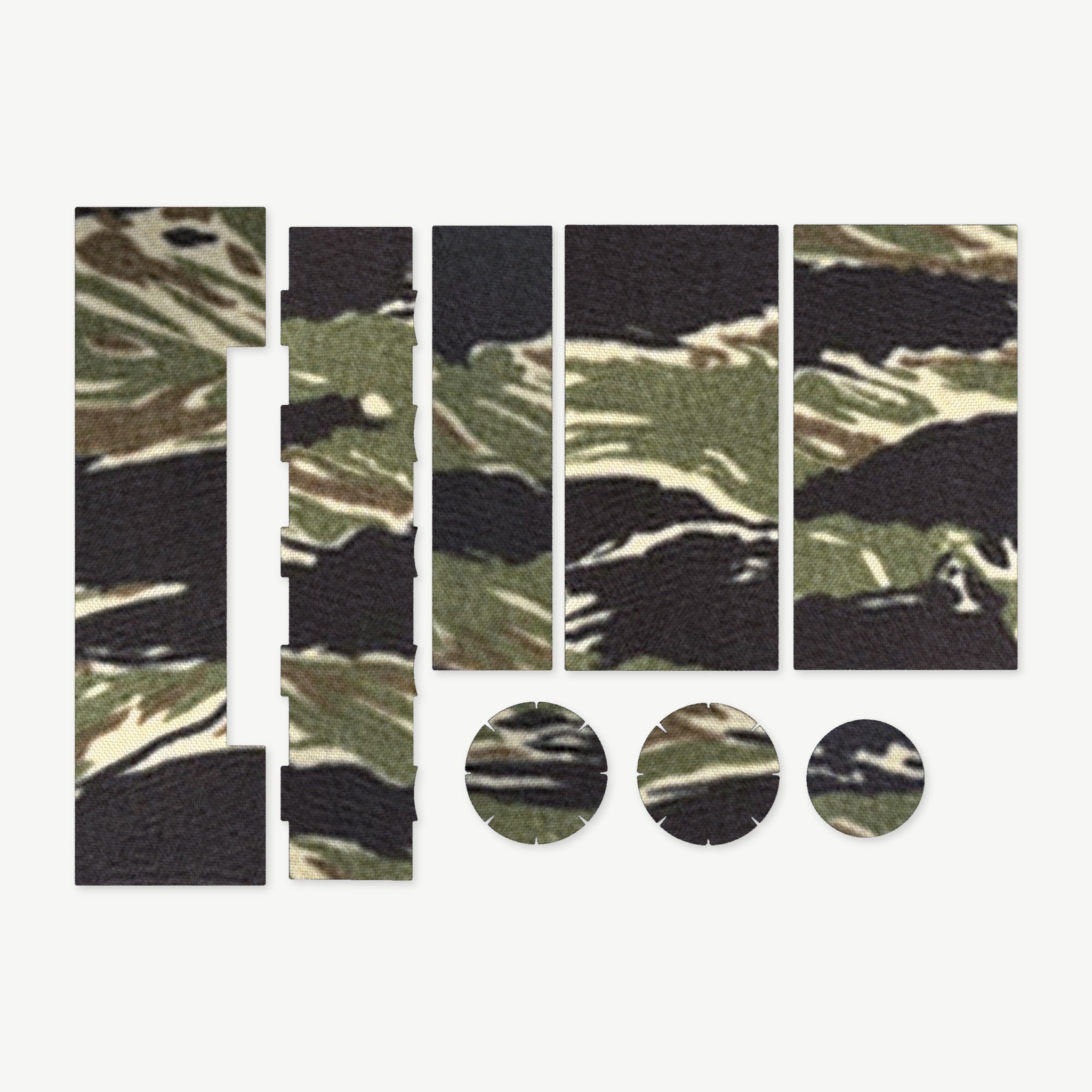 Optic Wrap Kit for SIG Tango-MSR 1-6x24 - die-cut Cordura 1000D kit pieces in Tiger Stripe (Green/Black) - Combat Textiles