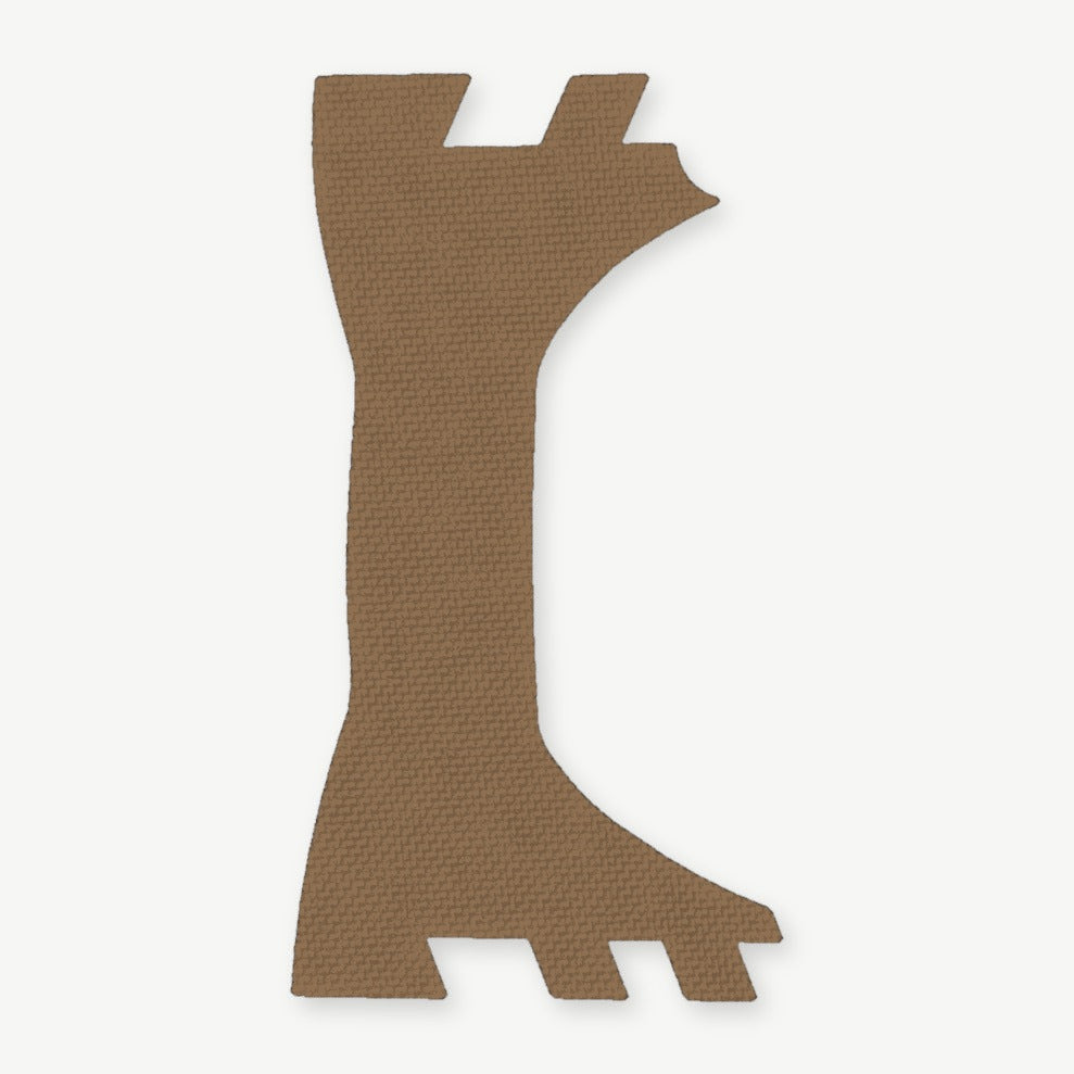 Optic Wrap Kit for Holosun SCS PDP - die-cut Cordura 1000D kit pieces in Coyote - Combat Textiles