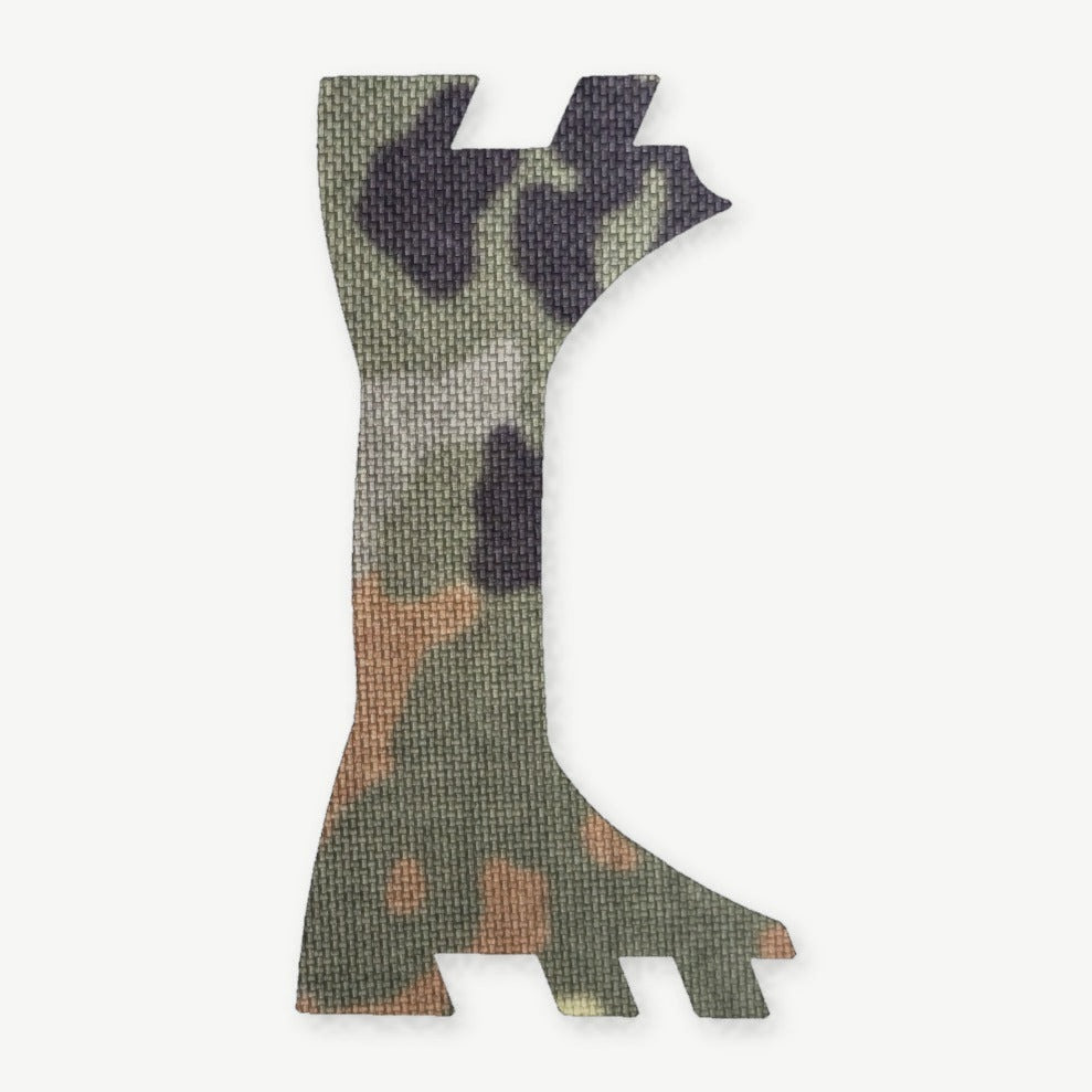 Optic Wrap Kit for Holosun SCS PDP - die-cut Cordura 1000D kit pieces in Flecktarn - Combat Textiles