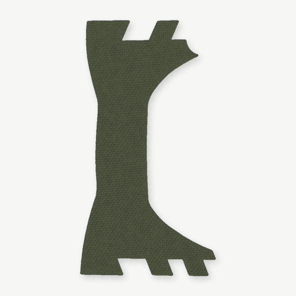Optic Wrap Kit for Holosun SCS PDP - die-cut Cordura 1000D kit pieces in OD Green - Combat Textiles