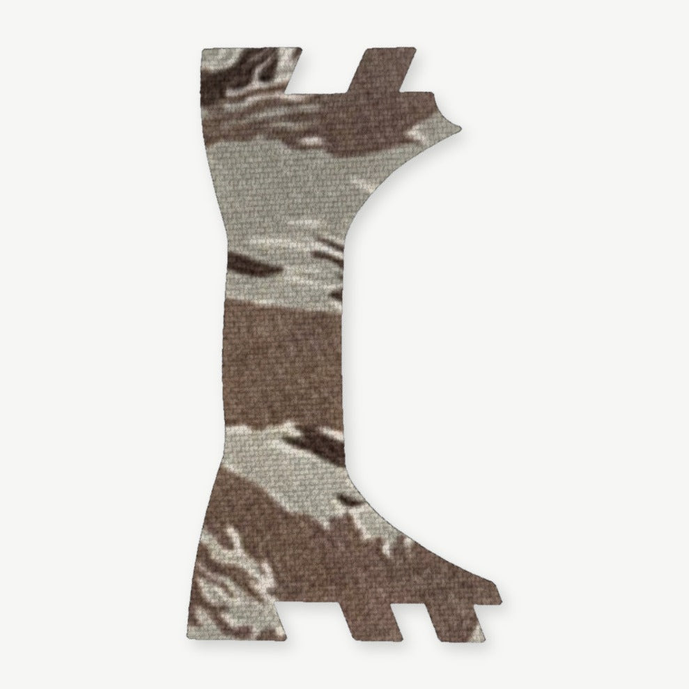 Optic Wrap Kit for Holosun SCS PDP - die-cut Cordura 1000D kit pieces in Tiger Stripe (ABU) - Combat Textiles