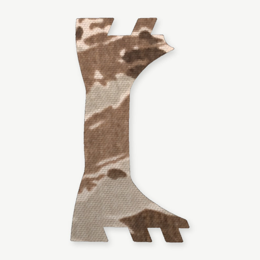 Optic Wrap Kit for Holosun SCS PDP - die-cut Cordura 1000D kit pieces in Tiger Stripe (Desert) - Combat Textiles