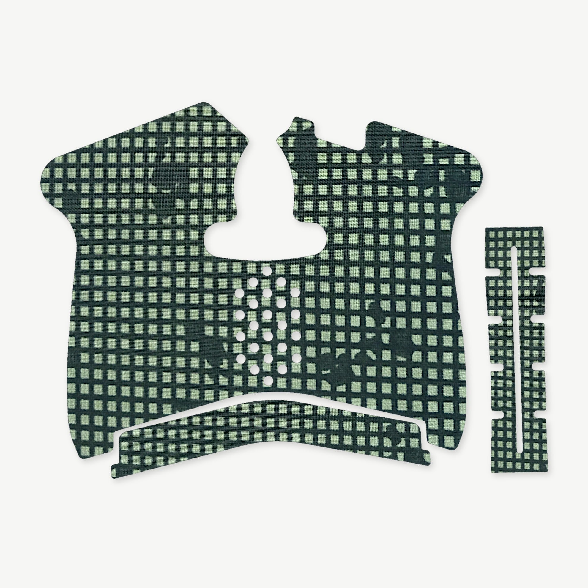 Grip Kit for Smith & Wesson M&P Shield 1.0 - die-cut Cordura 1000D kit pieces in Desert Night Camo - Combat Textiles